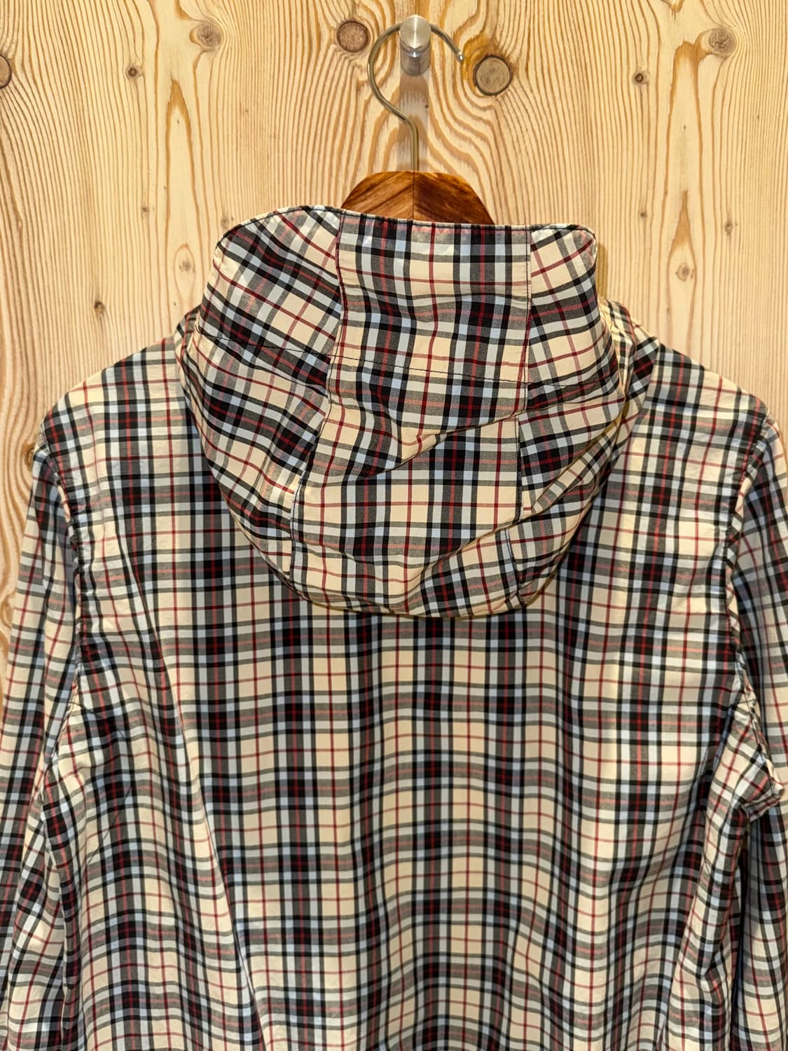 프레드 페리 체크 후드자켓 상품이미지4