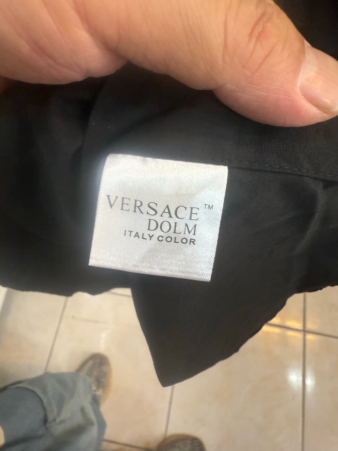 95 정품 베르사체 둠 메두사 자수셔츠 팝니다 상품이미지6