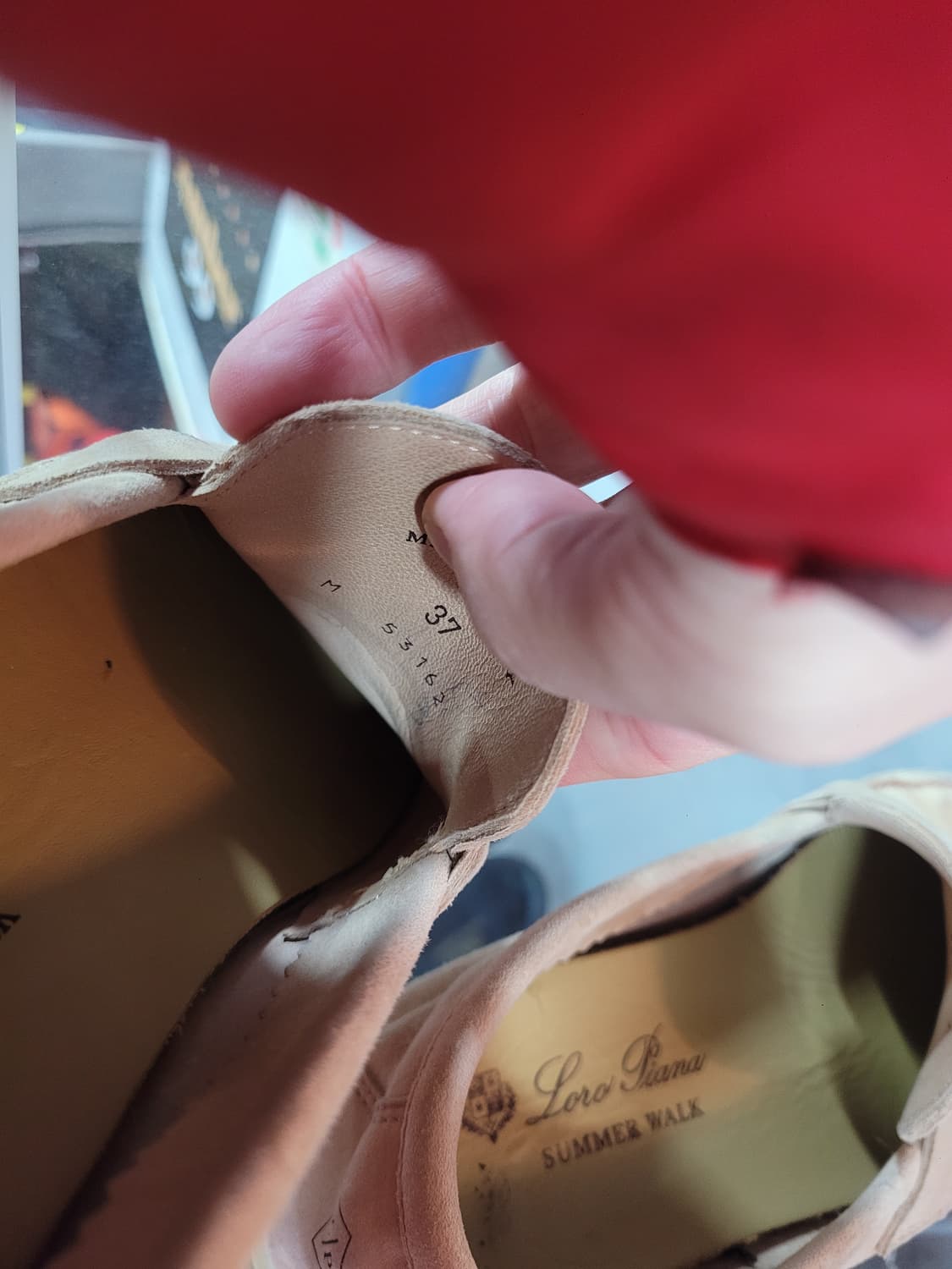 로로피아나 썸머워크 스웨이드 로퍼 37 상품이미지7