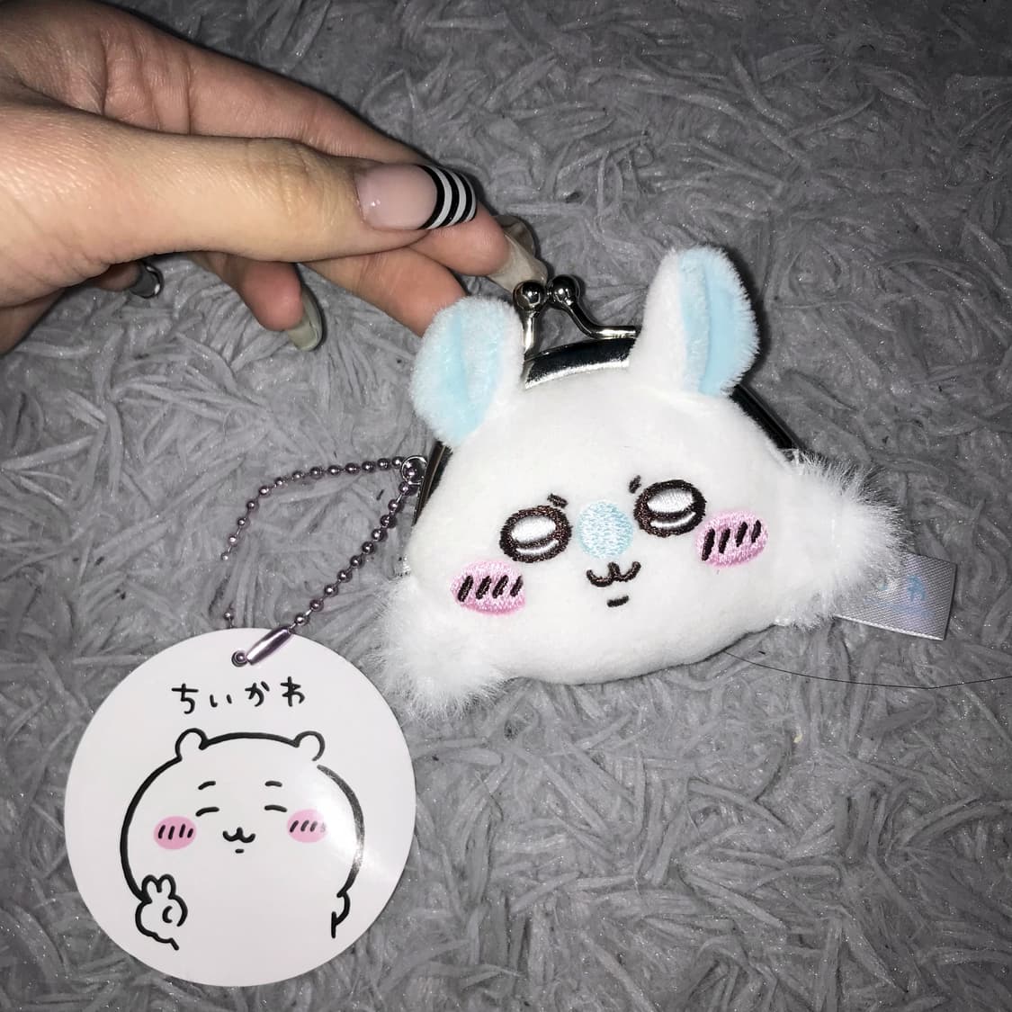 새상품 먼작귀 모몽가 하치와레 치이카와 우사기 동전지갑 키링 인형 상품이미지2