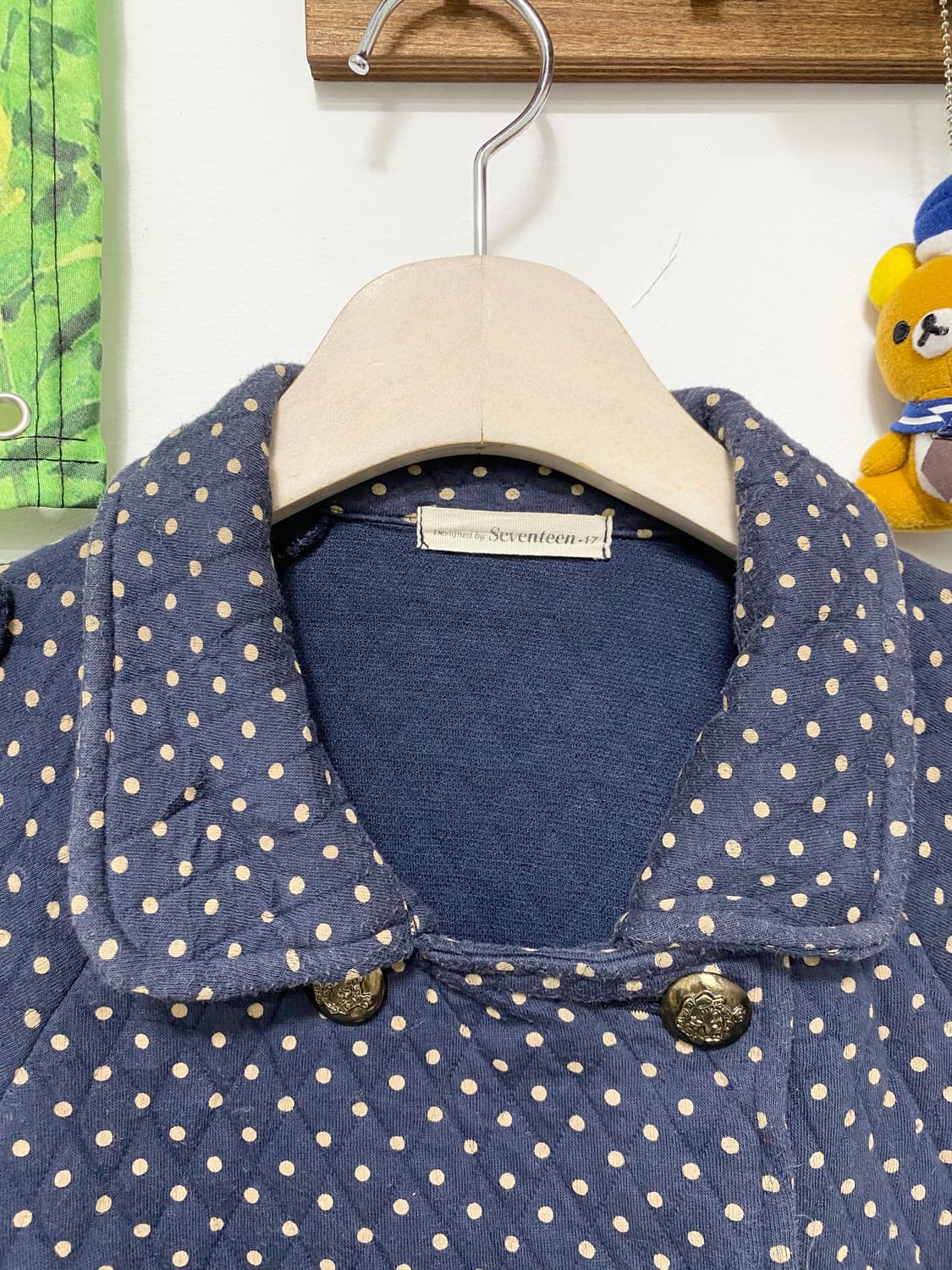 ꒰ঌ 네이비 도트 케이프 세트 ໒꒱ 상품이미지5