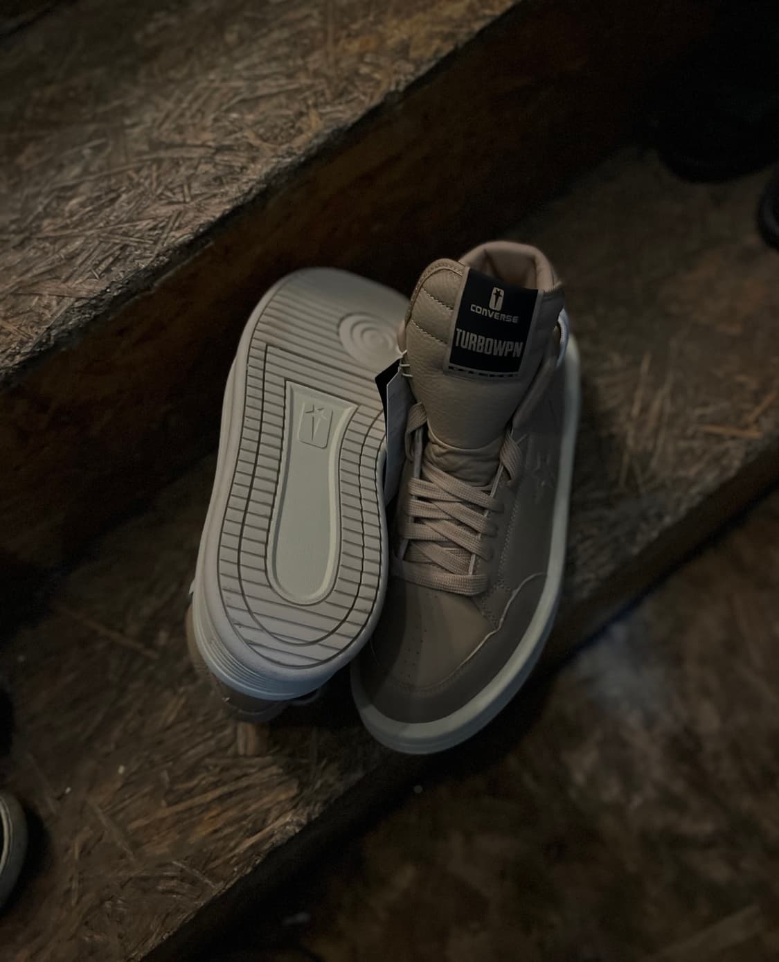 Rick Owens 컨버스 x 릭오웬스 터보웨폰 하이 베이지 285 상품이미지6