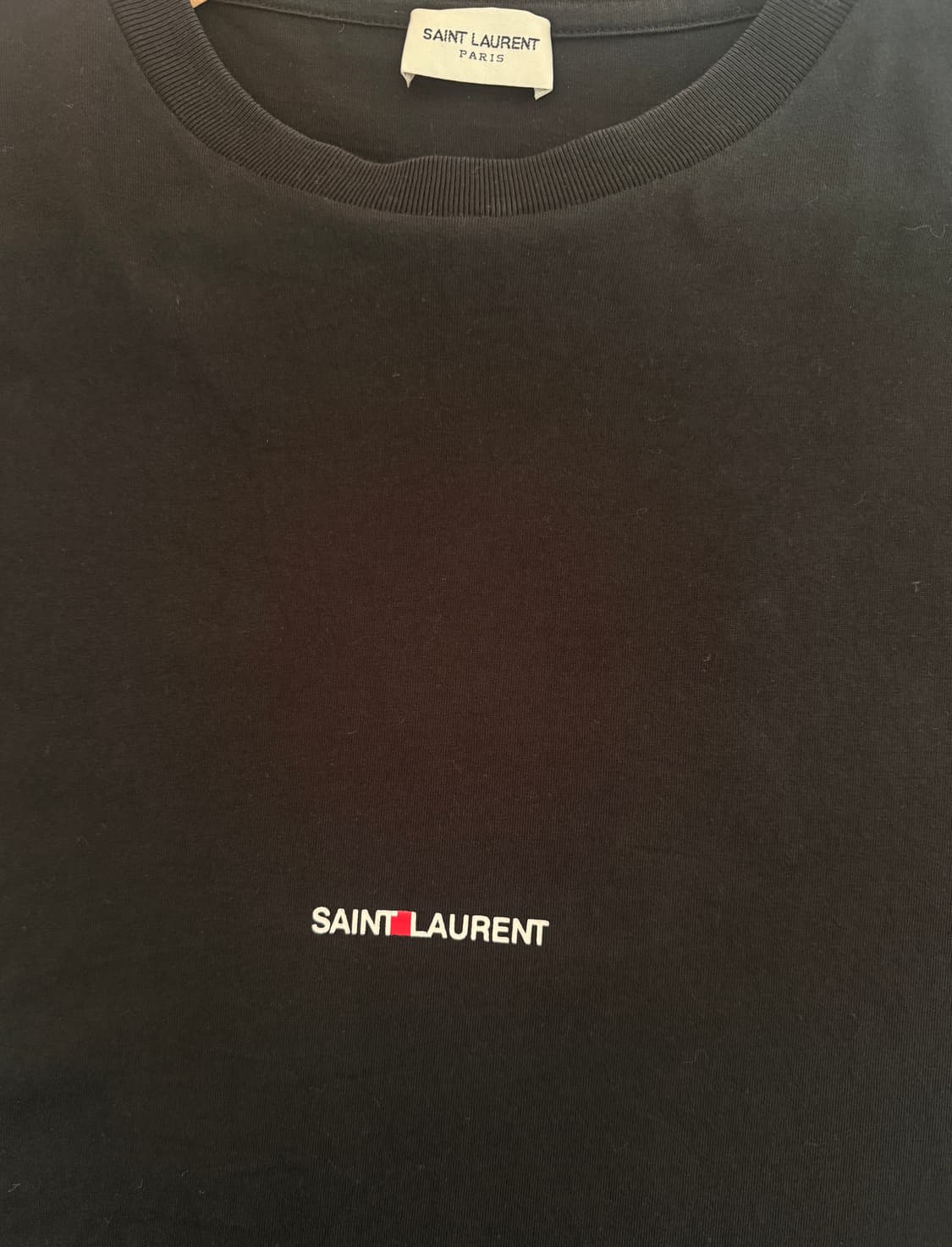 생로랑(SAINT LAURENT ) 로고 패치 티셔츠 상품이미지1