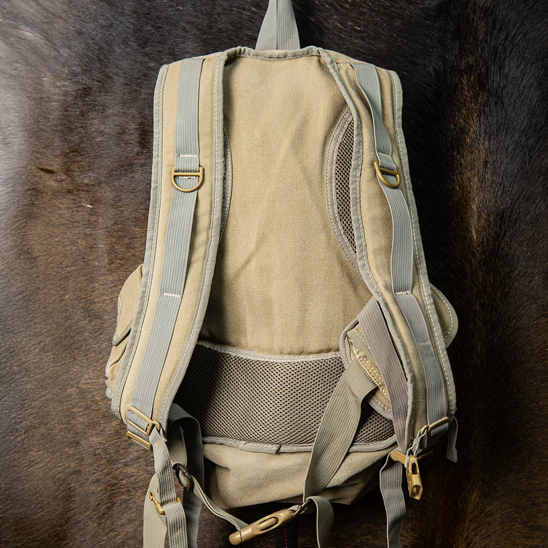 90s~ 디젤 스페어 파츠 테크 캔버스 백팩  상품이미지6