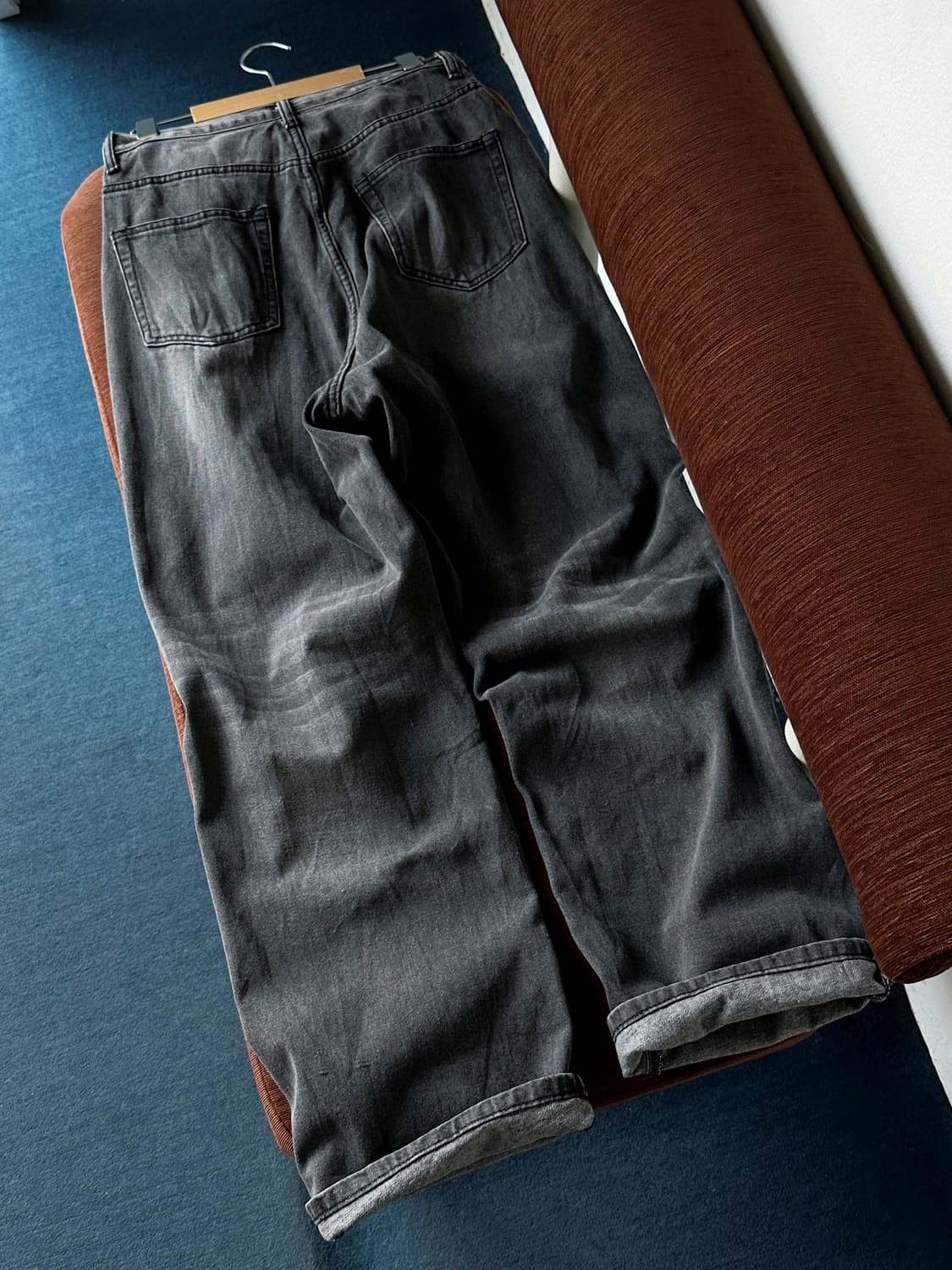 5pkt washed wide denim pants 상품이미지4