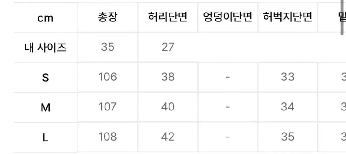 어널러코드 논페이드 원턱 데님 브라운 L 상품이미지4