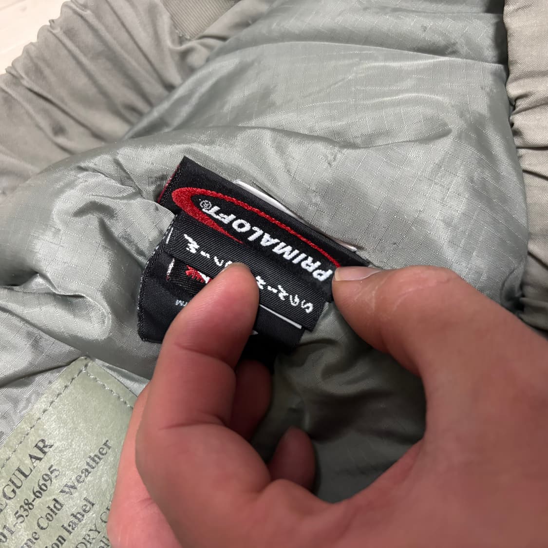 미군 오리지날 ecwcs 레벨7 팬츠 와일드띵스 프리마로프트 상품이미지7