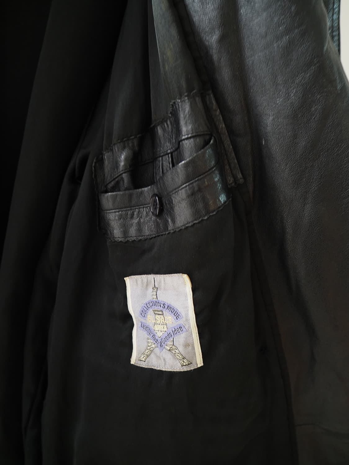 vintage leather coat  상품이미지8