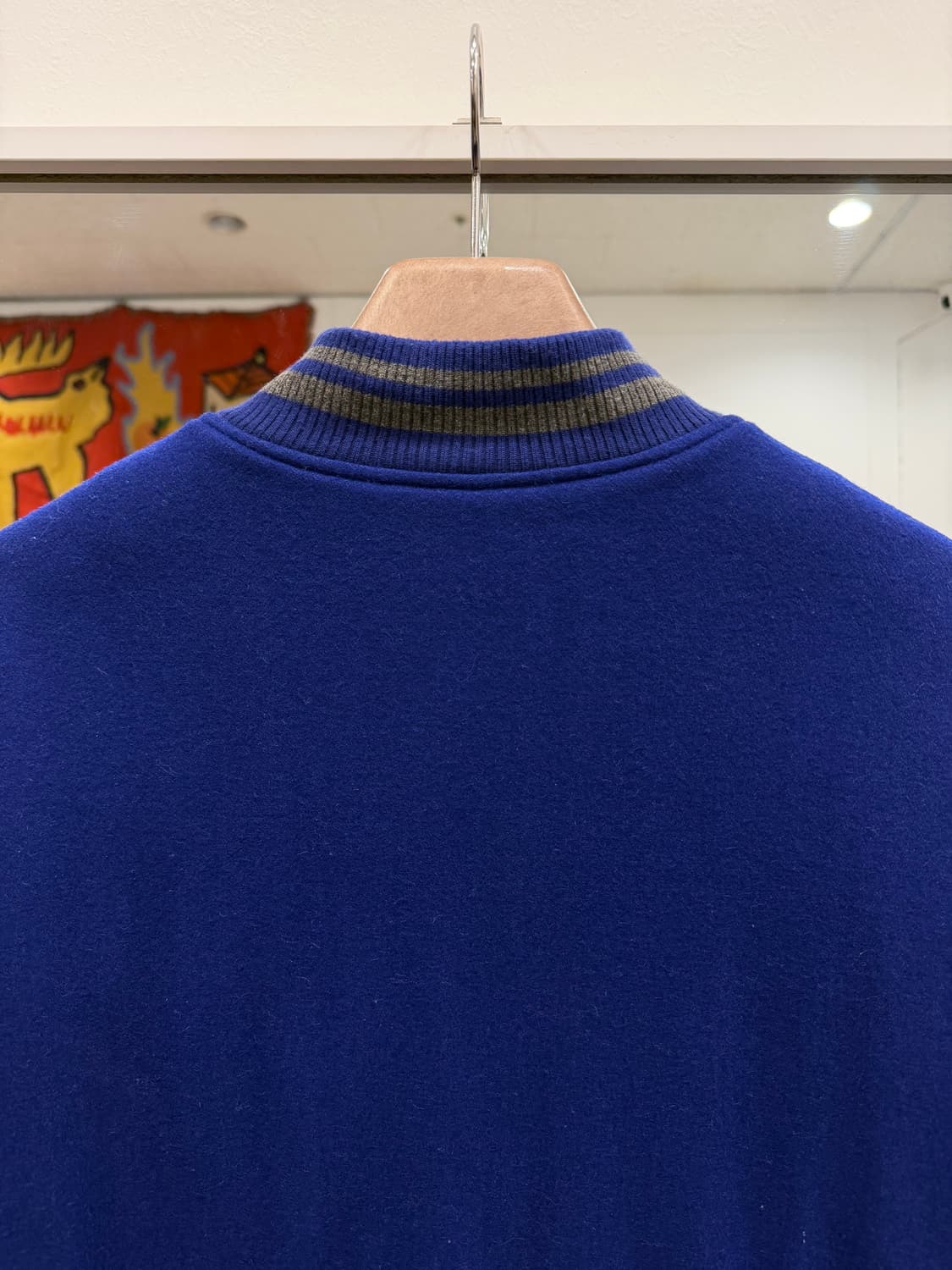 NBA 필라델피아 워리어스 스타디움 울 바시티 자켓 상품이미지6