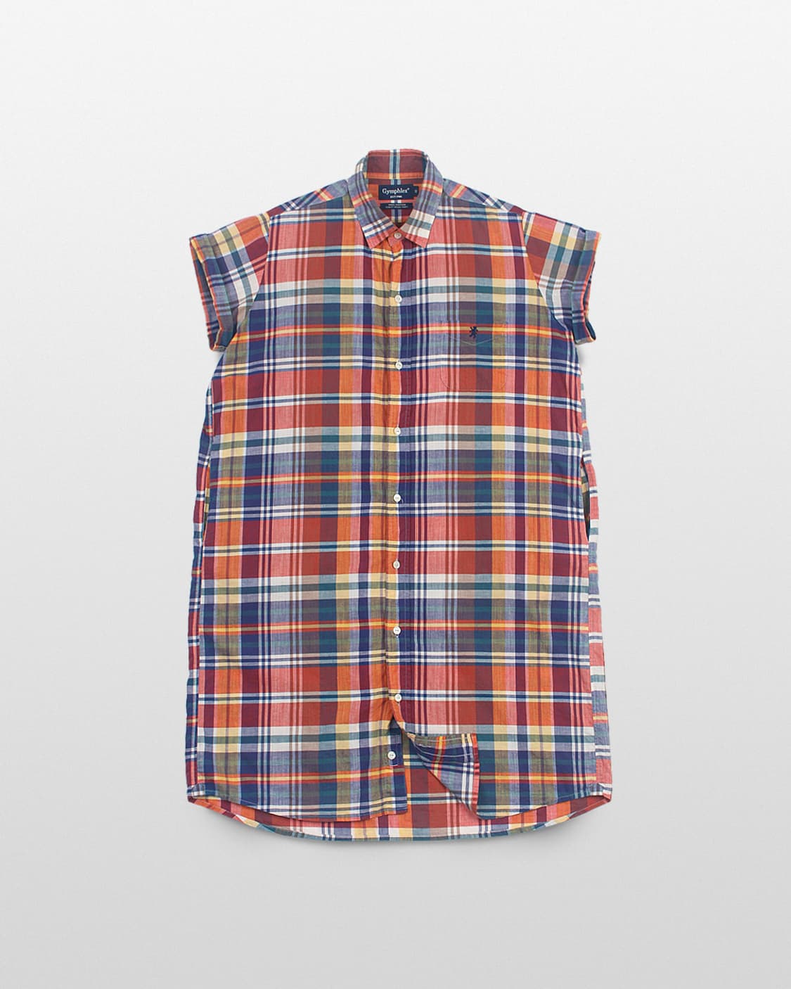 GYMPHLEX Madras Check Shirt 상품이미지1