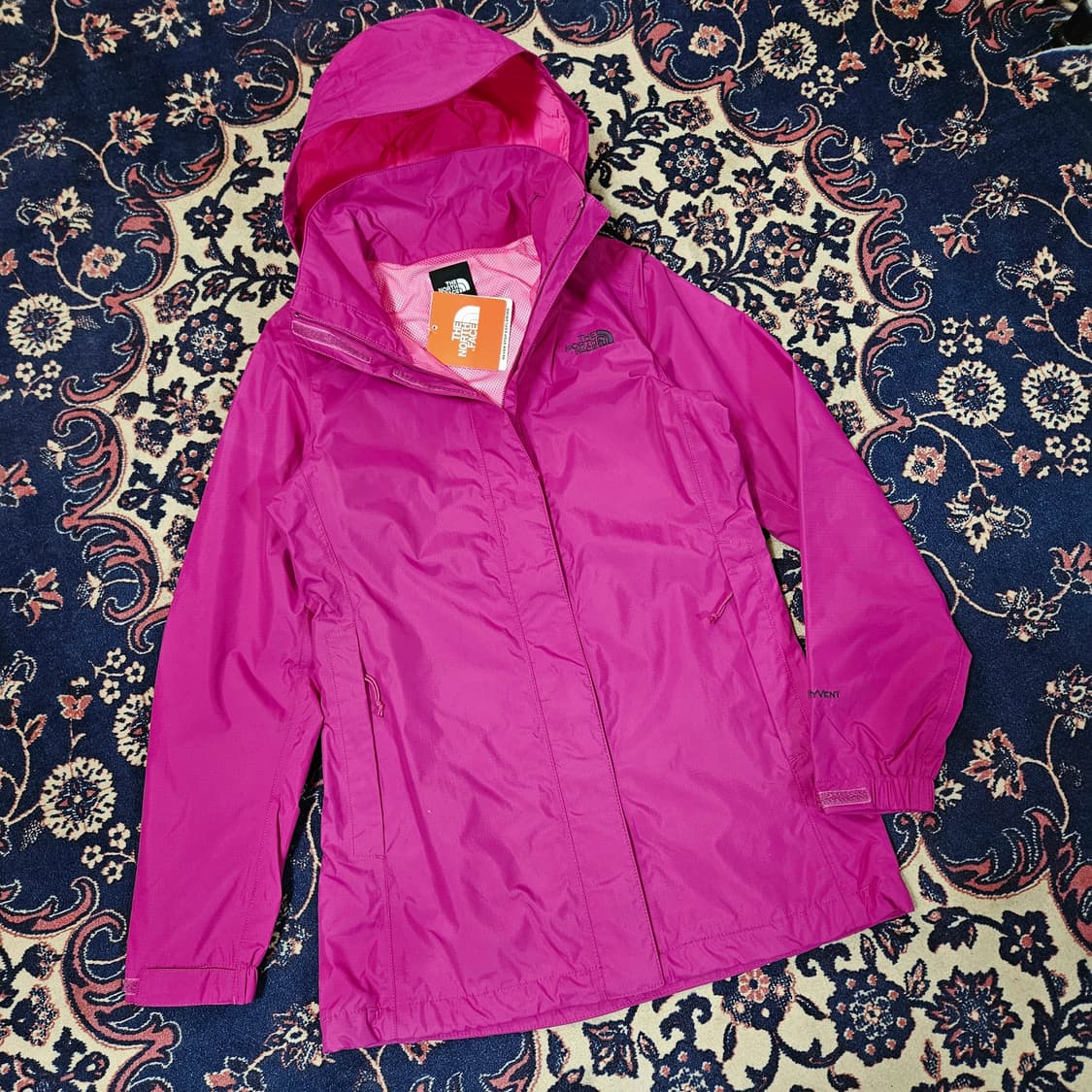  (새상품) 노스페이스 핑크 하프 바람막이 상품이미지1