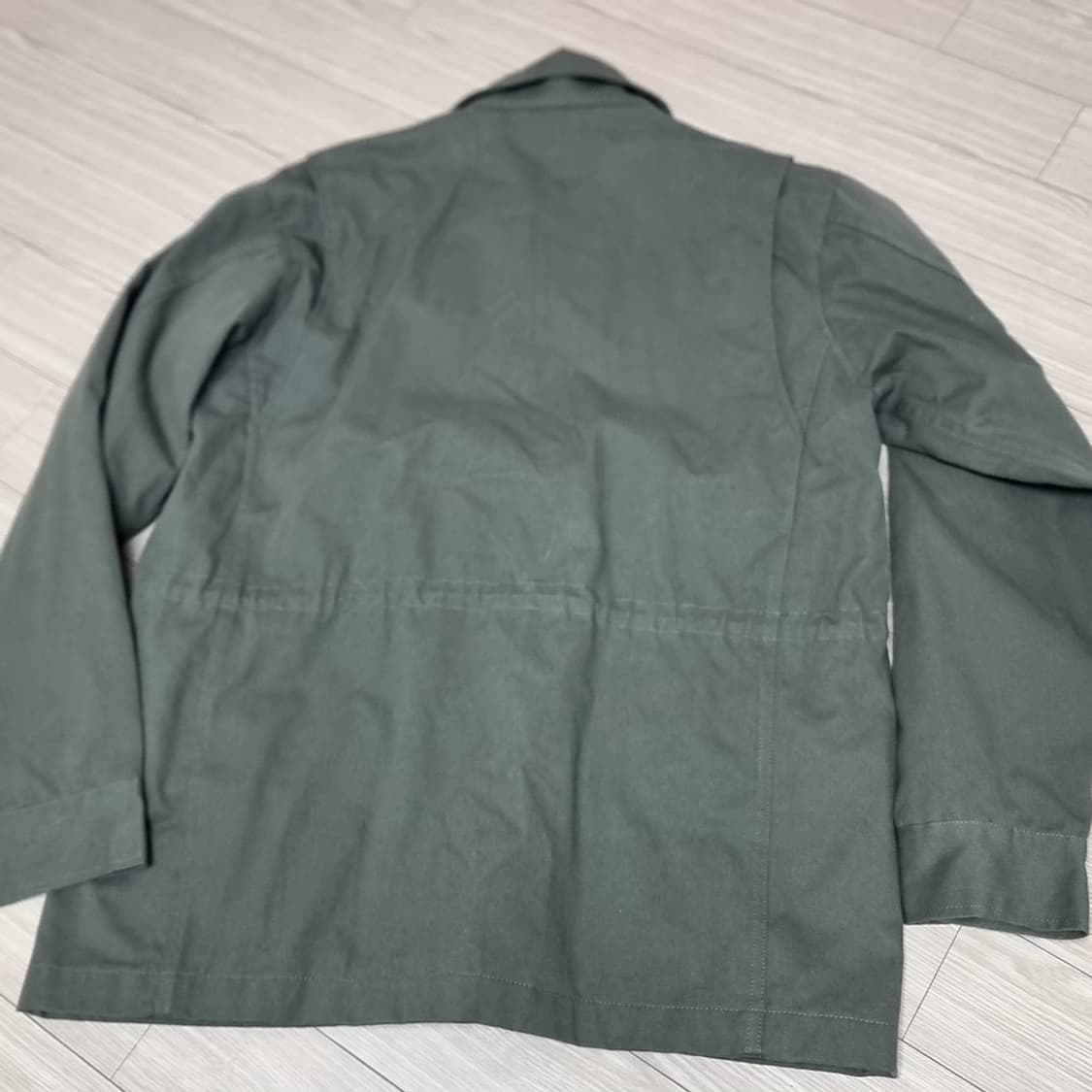 론트 밀리터리 m43 복각 카키색 야상 점퍼 자켓(105) 상품이미지8