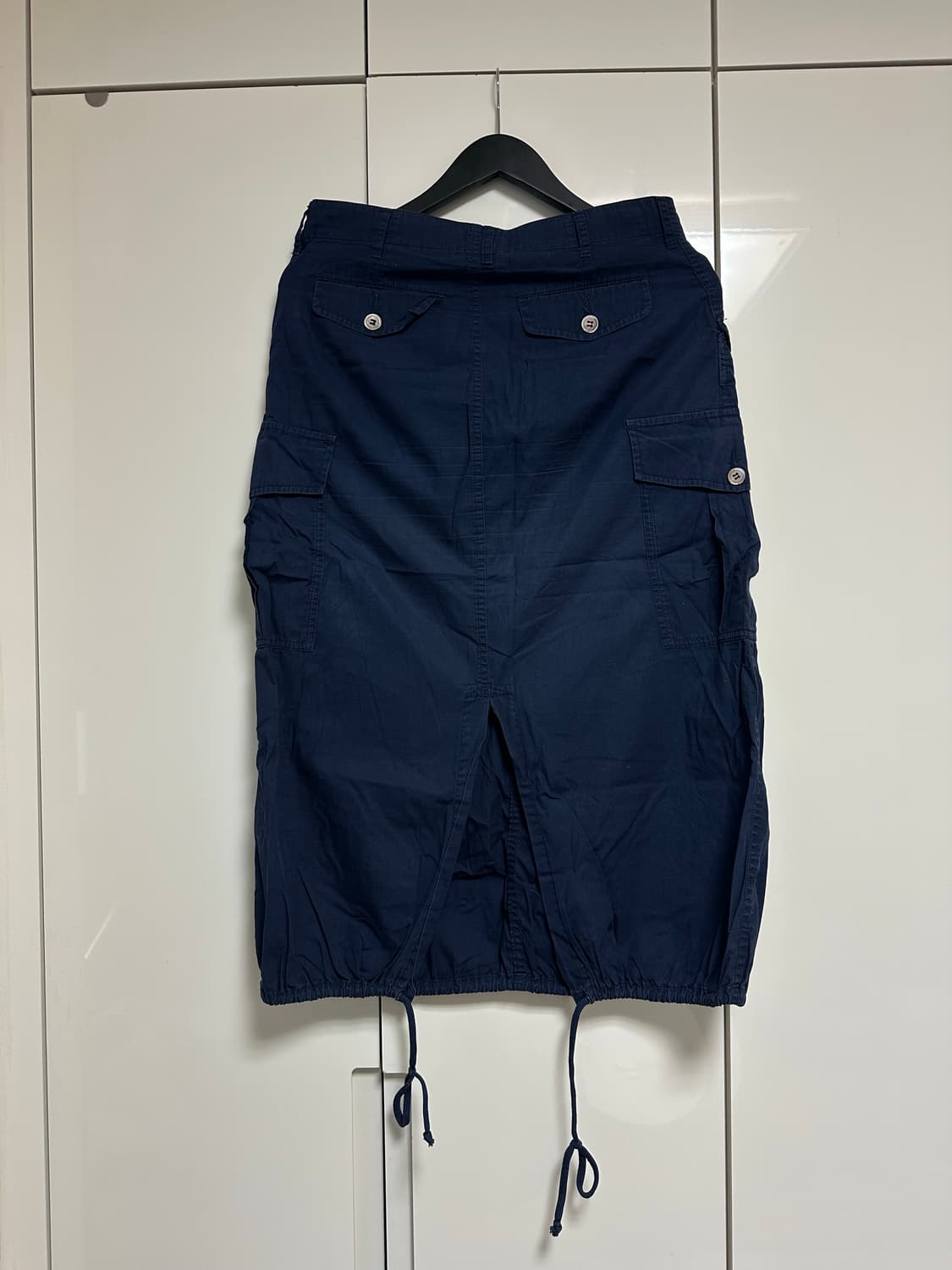 준야와타나베 카고스커트 M사이즈 네이비 상품이미지3