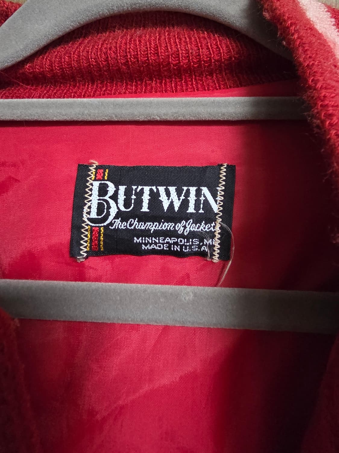 Butwin 버트윈 빈티지 바시티 자켓 상품이미지3