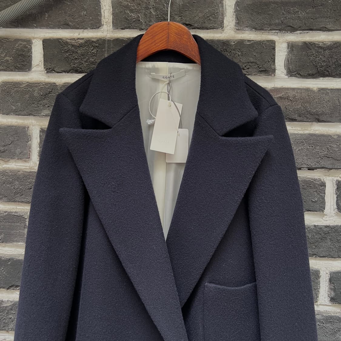 COATE 더블 블레스드 울 코트 상품이미지2