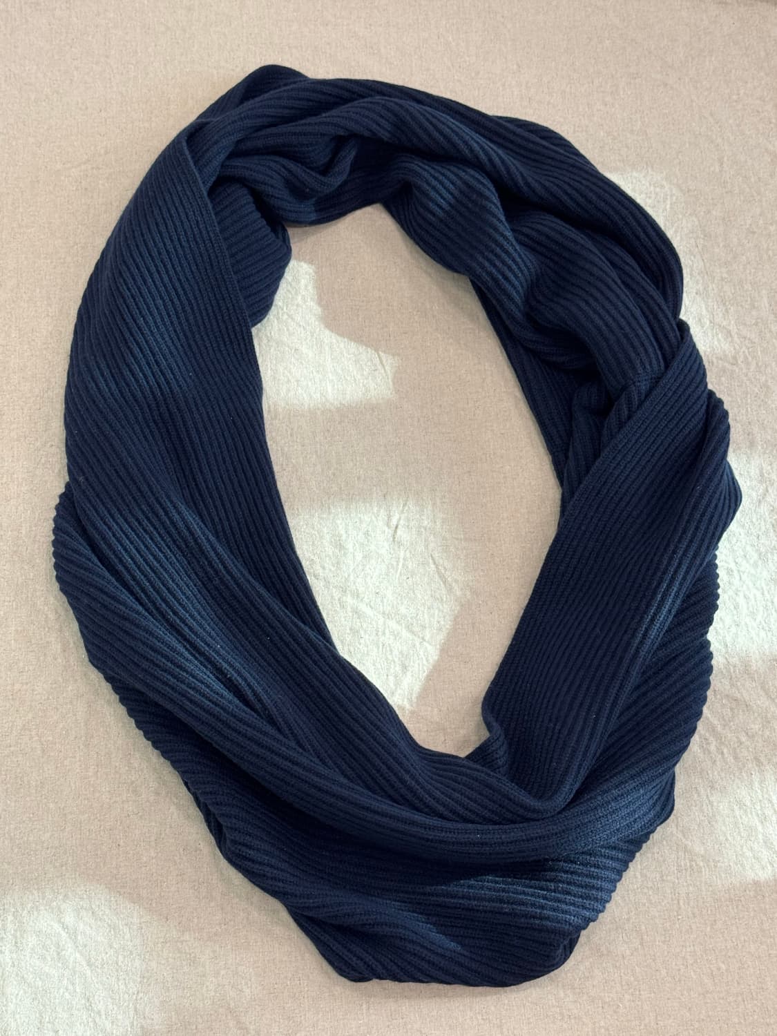 솔로이스트 14aw 캐시미어 넥워머 네이비 상품이미지2