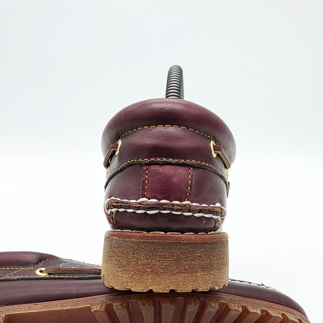  팀버랜드 50009 클래식 3아이 보트슈즈 버건디 (8 M)  상품이미지2