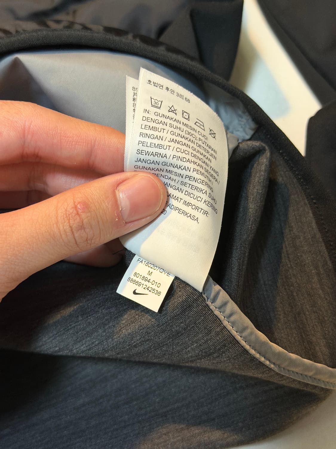 나이키 골프 에어로로프트 크루넥 맨투맨 블랙 상품이미지6