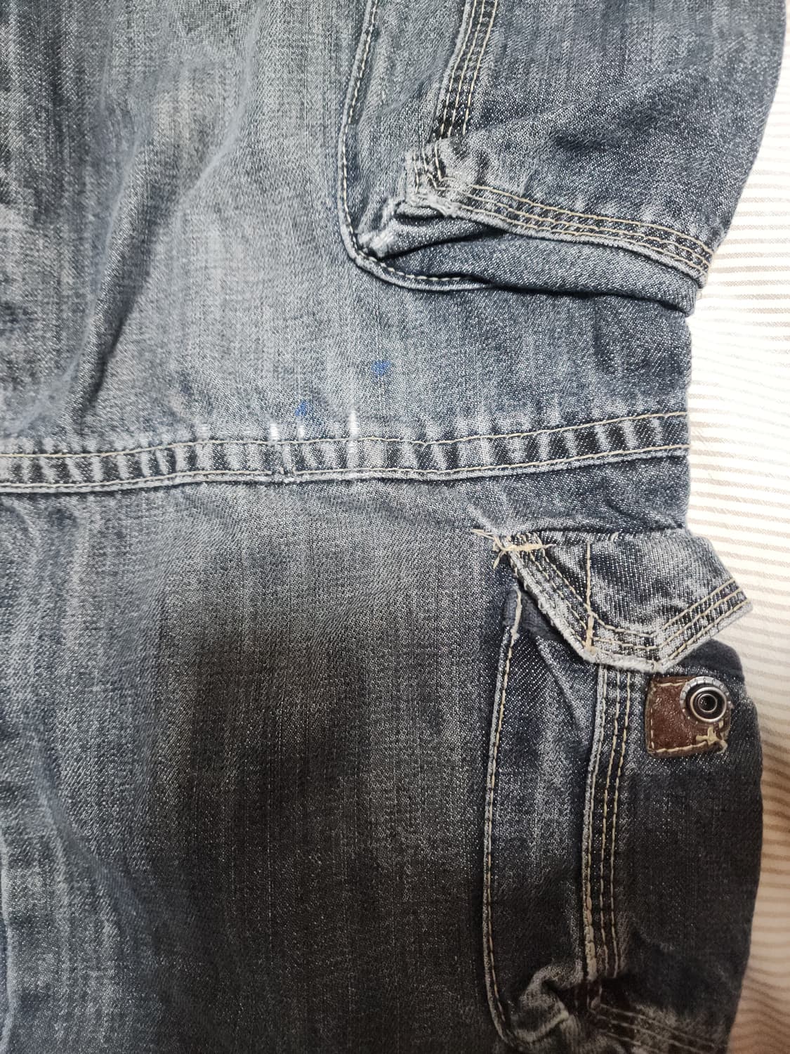 hangten jeans denim cargo pants 상품이미지4