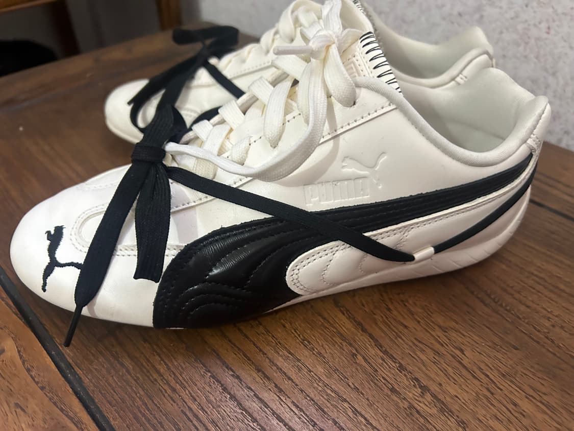 푸마 스피드캣 레더 로제 웜화이트 상품이미지5