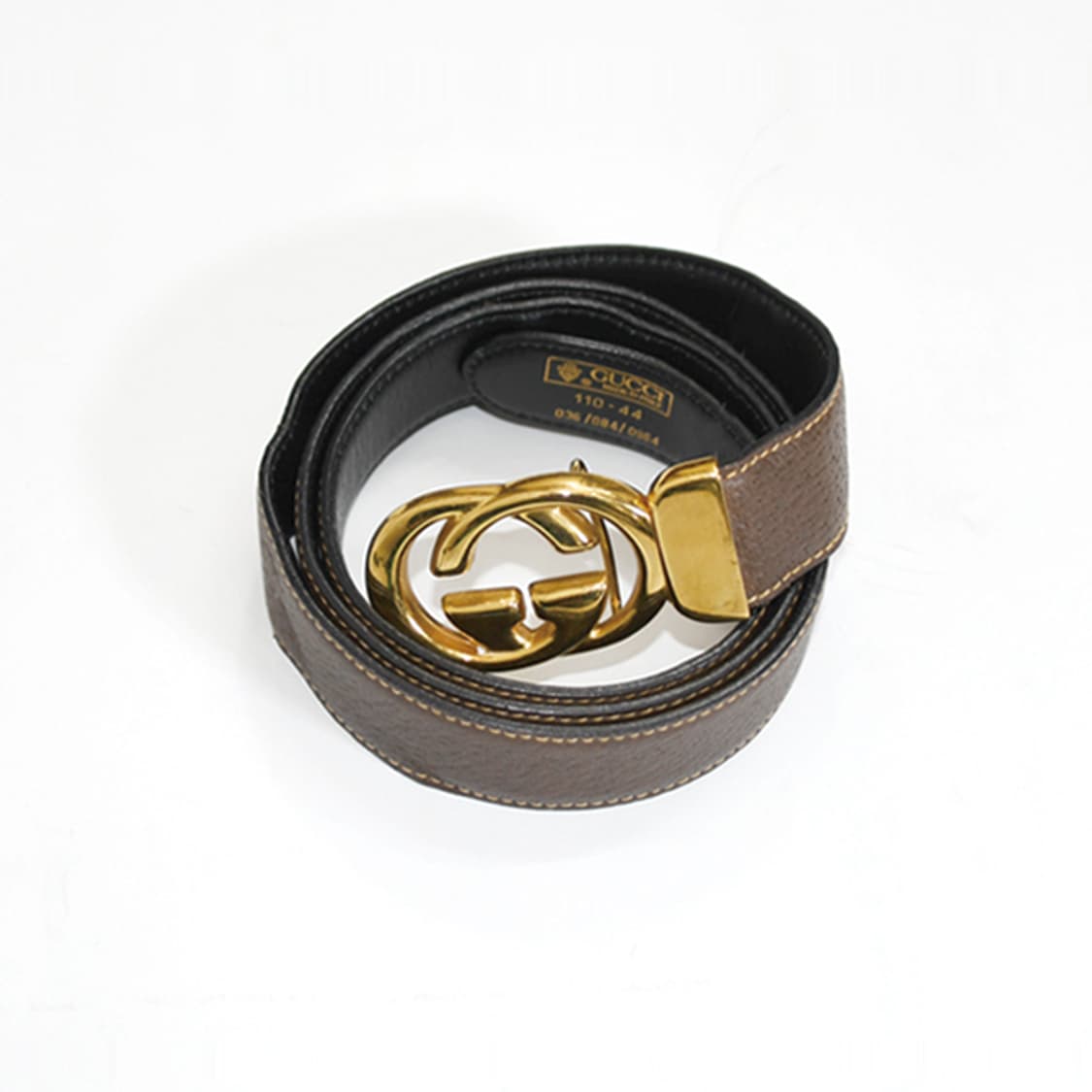 GUCCI -ITALY GG 버클레더벨트 상품이미지1