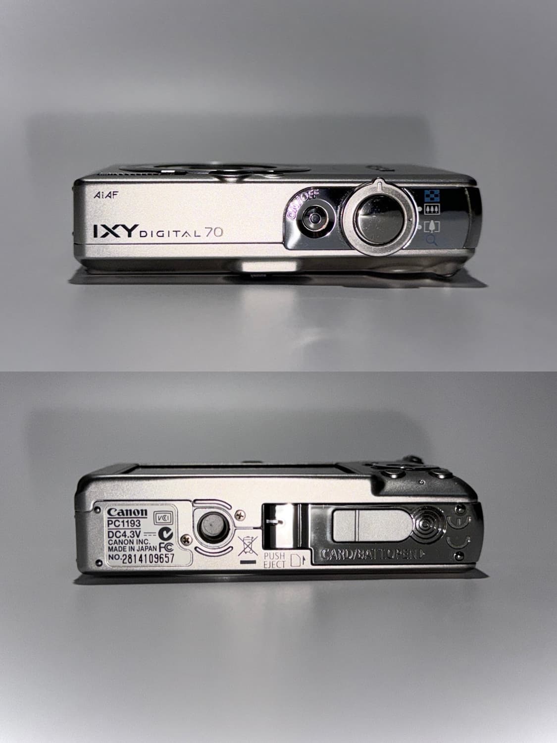 [미품풀박스!] 캐논 익시 ixy70 (익서스 ixus60) 실버 디카 상품이미지10