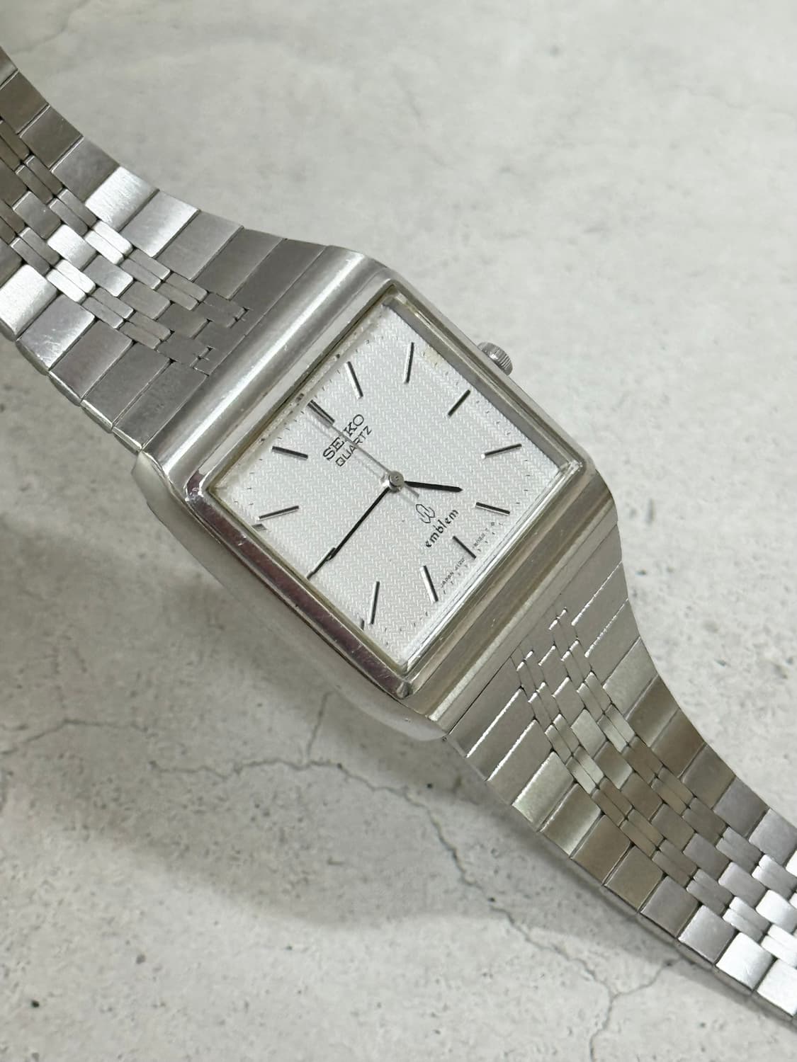 70s 빈티지 세이코 엠블럼 쿼츠 희귀 상품이미지5