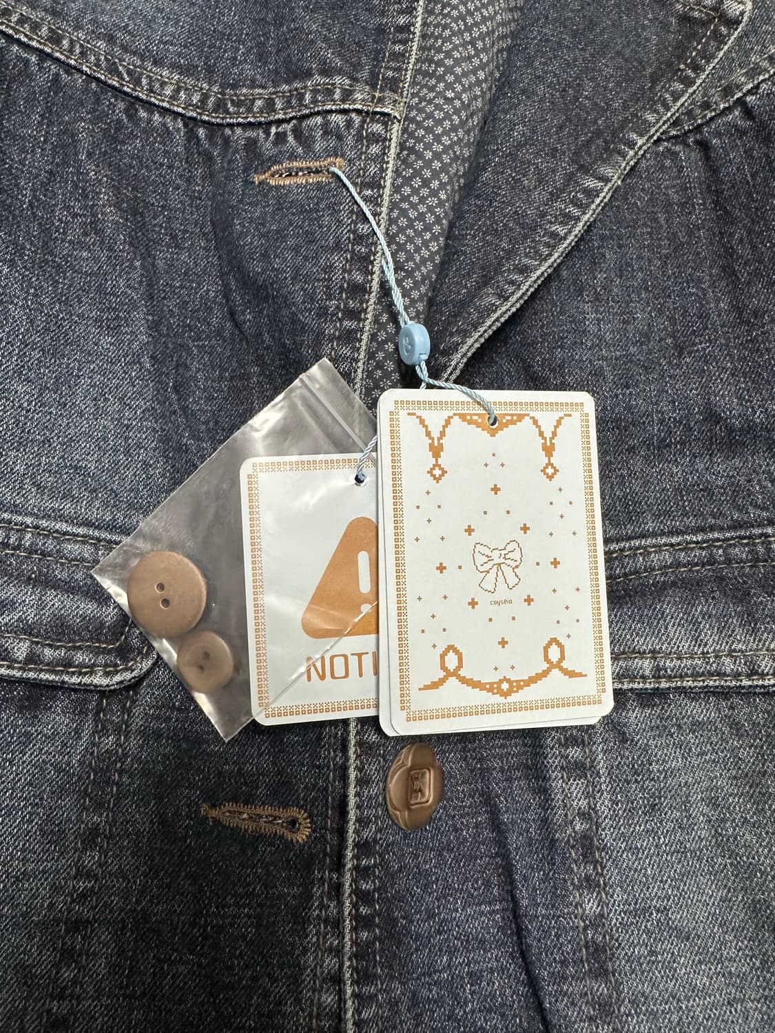 (택달린 새상품) 코이세이오 청자켓 1 상품이미지5