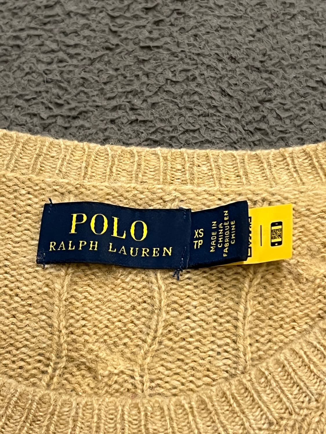 폴로 랄프로렌 꽈배기 니트 처분  상품이미지3