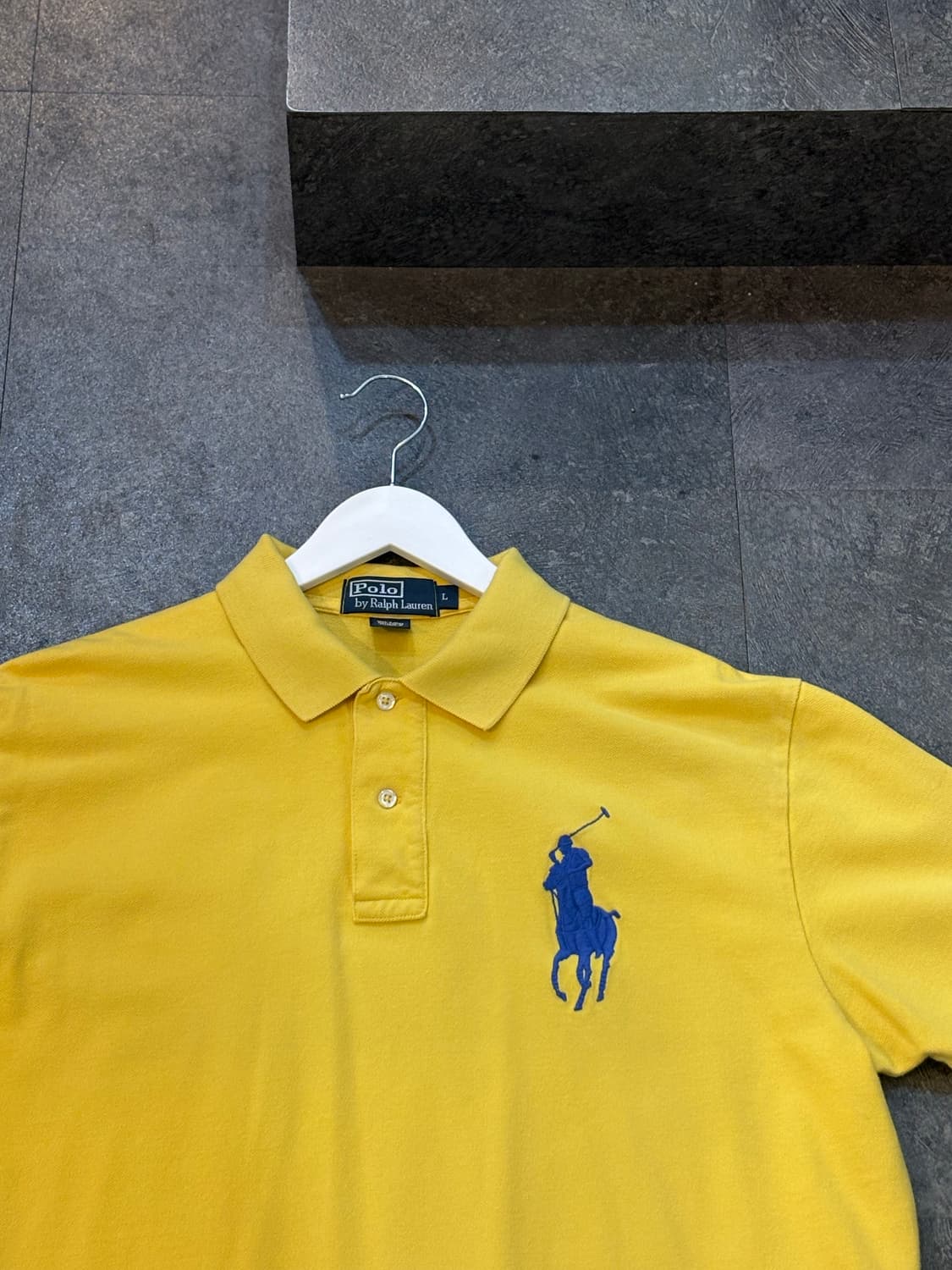 폴로 랄프로렌 빅포니 반팔 PK 카라티 티셔츠 L사이즈 상품이미지4
