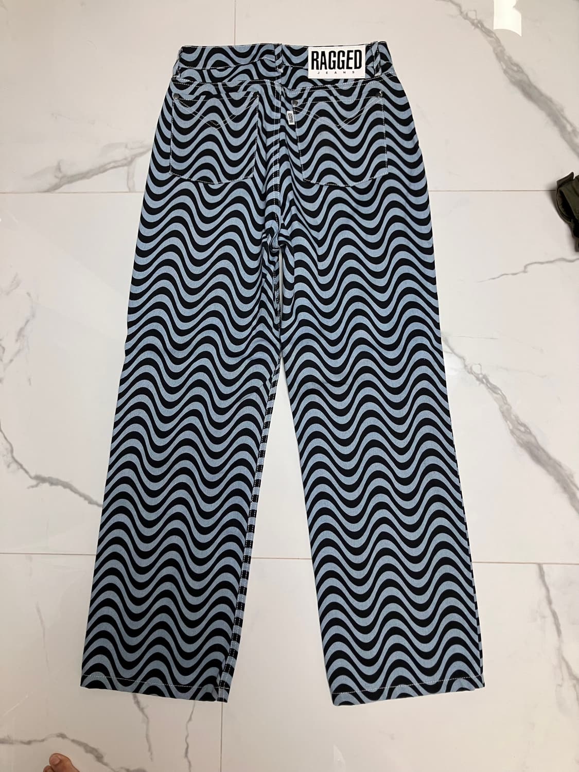 The Ragged Priest 웨이브 데님 팬츠 청바지 상품이미지3