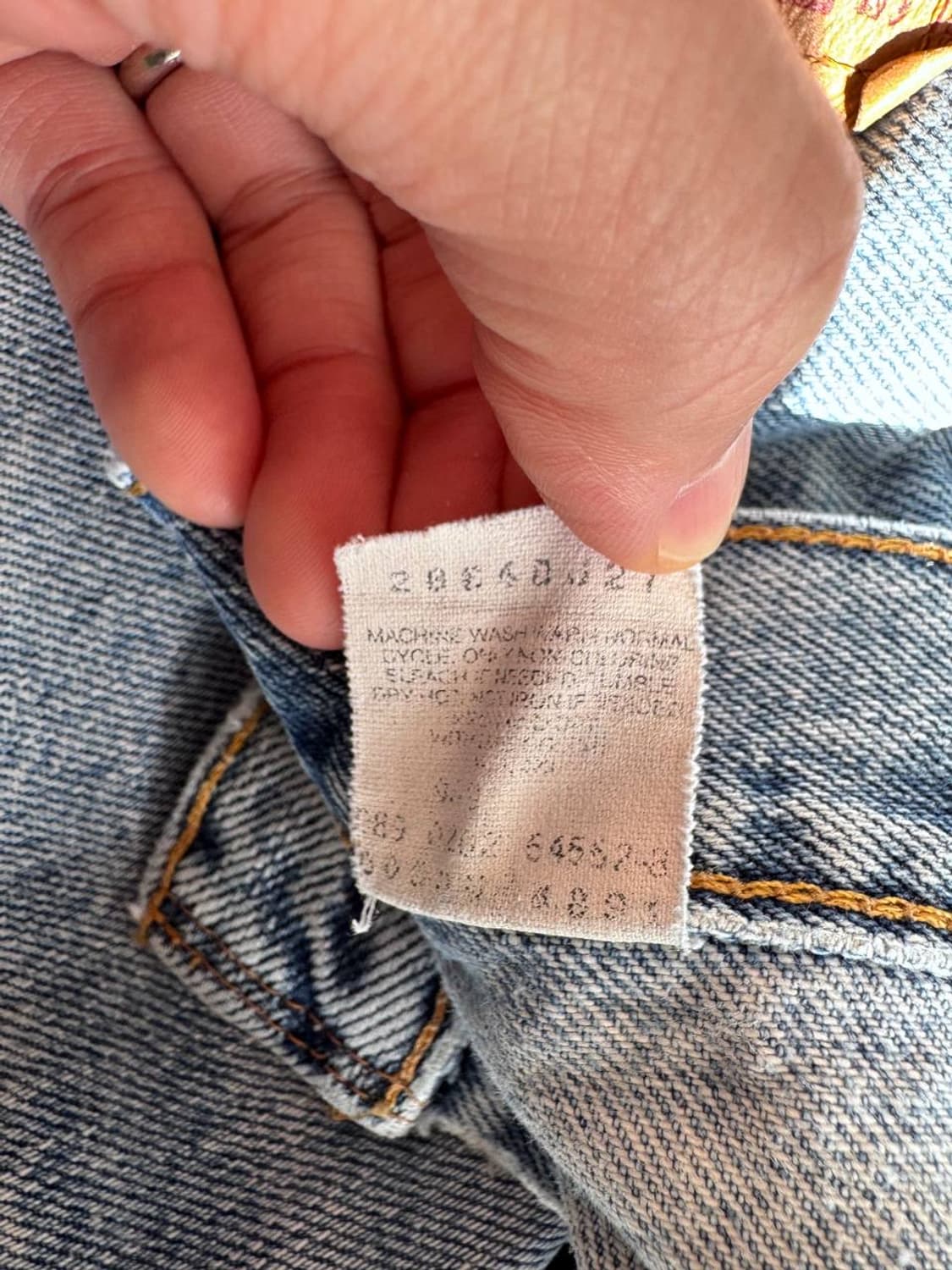 90s Levis 505 indigo jeans (29) a29 상품이미지5