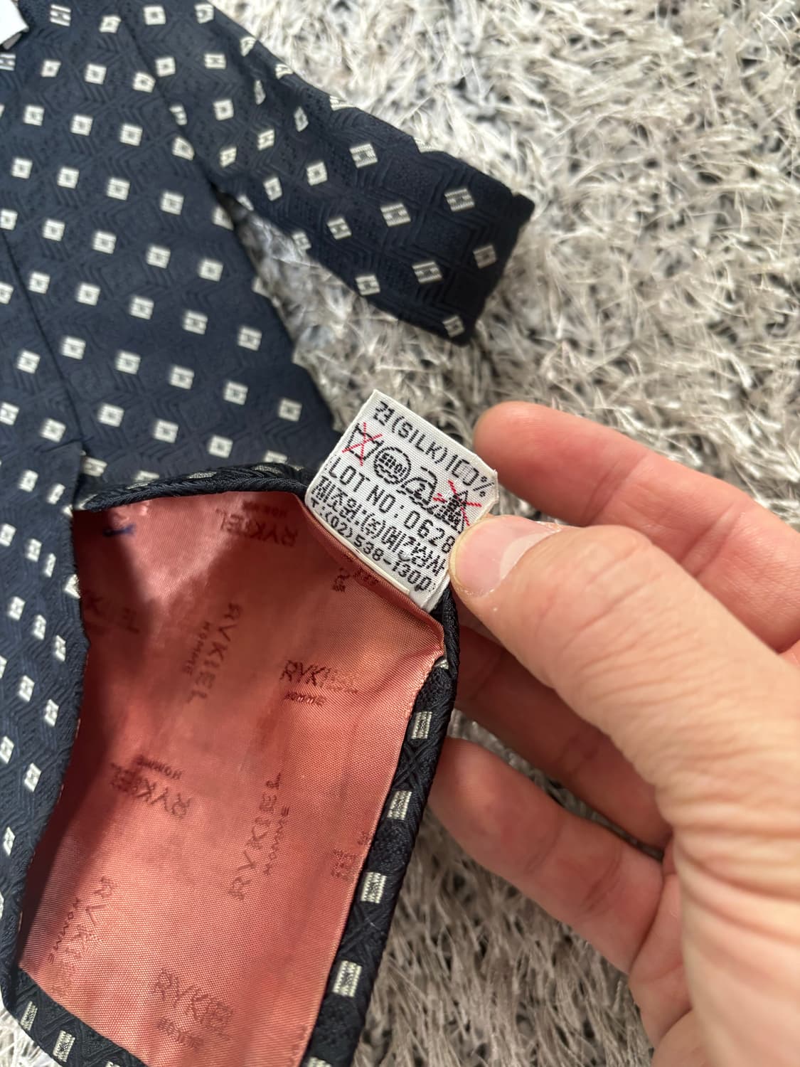 프랑스브랜드 RYKIEL HOMME 실크 100프로 넥타이 상품이미지5