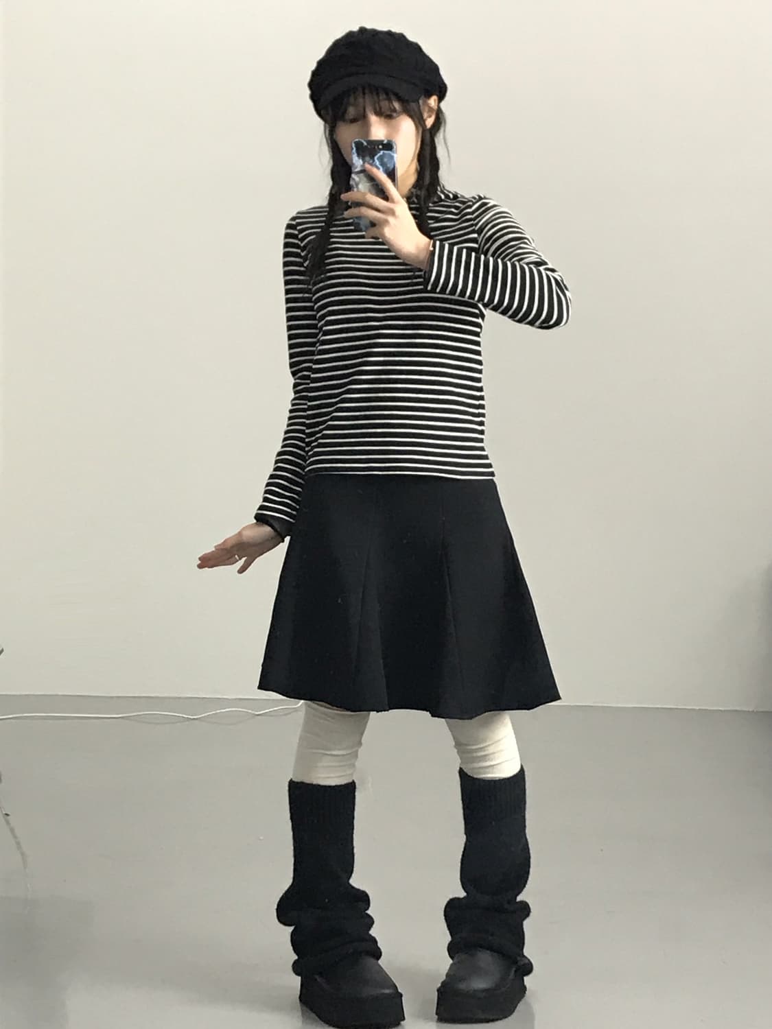 Gray Magic Striped Hoodies 상품이미지2