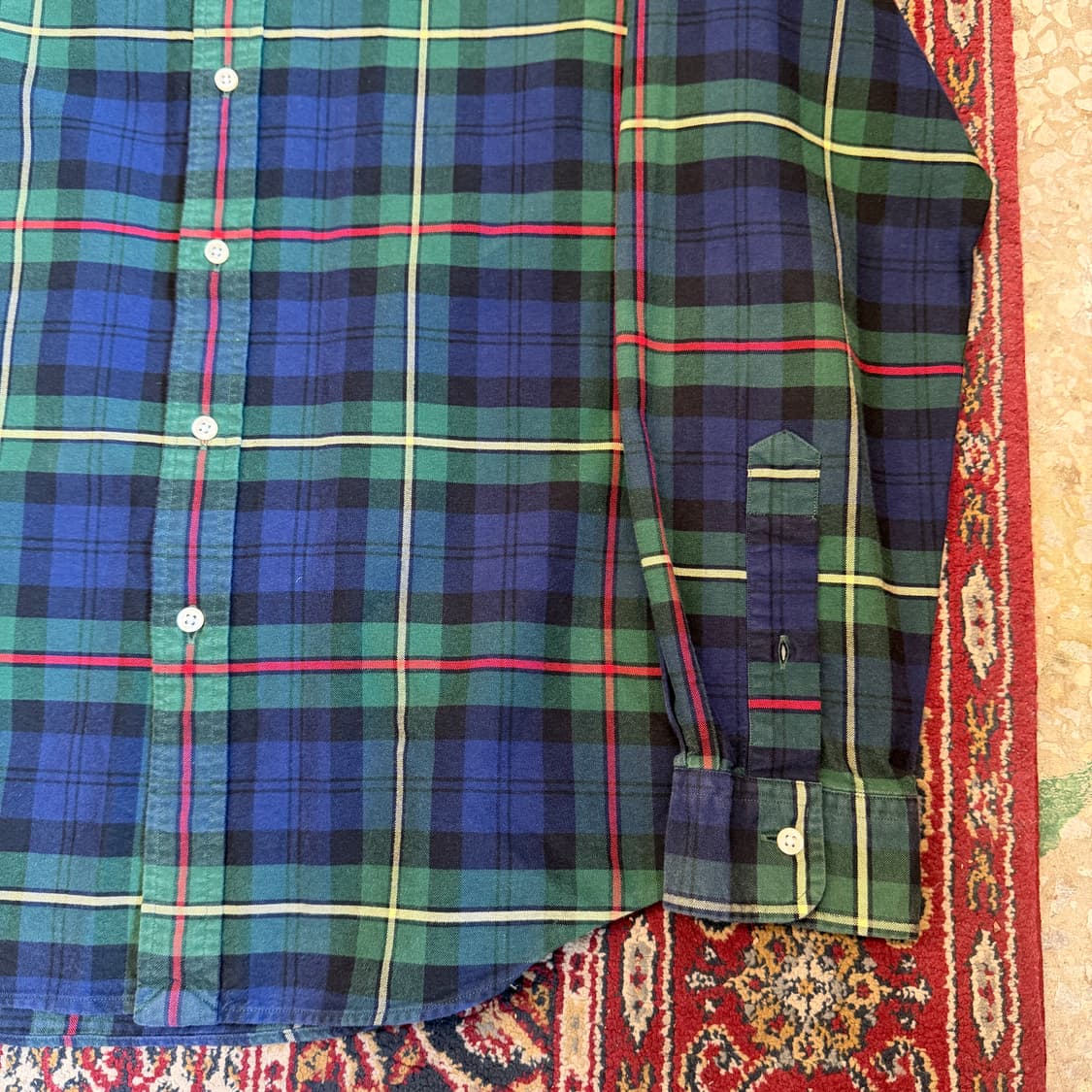 폴로 랄프로렌 클래식 핏 체크 셔츠 [ 100 ] 상품이미지3