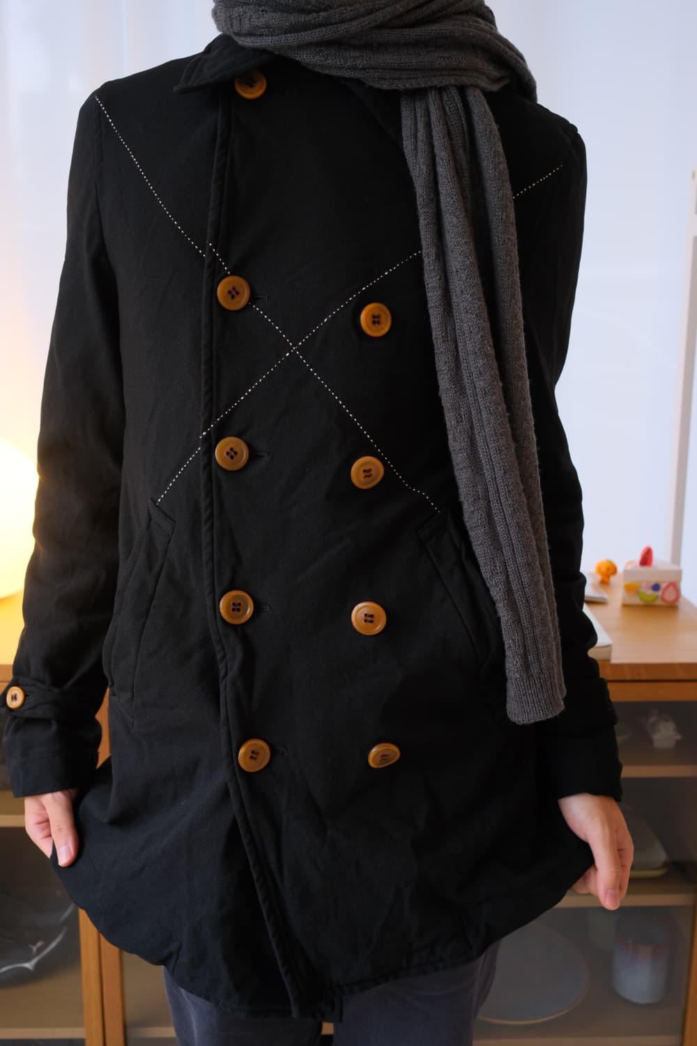 Double-breasted stitch jacket 상품이미지7
