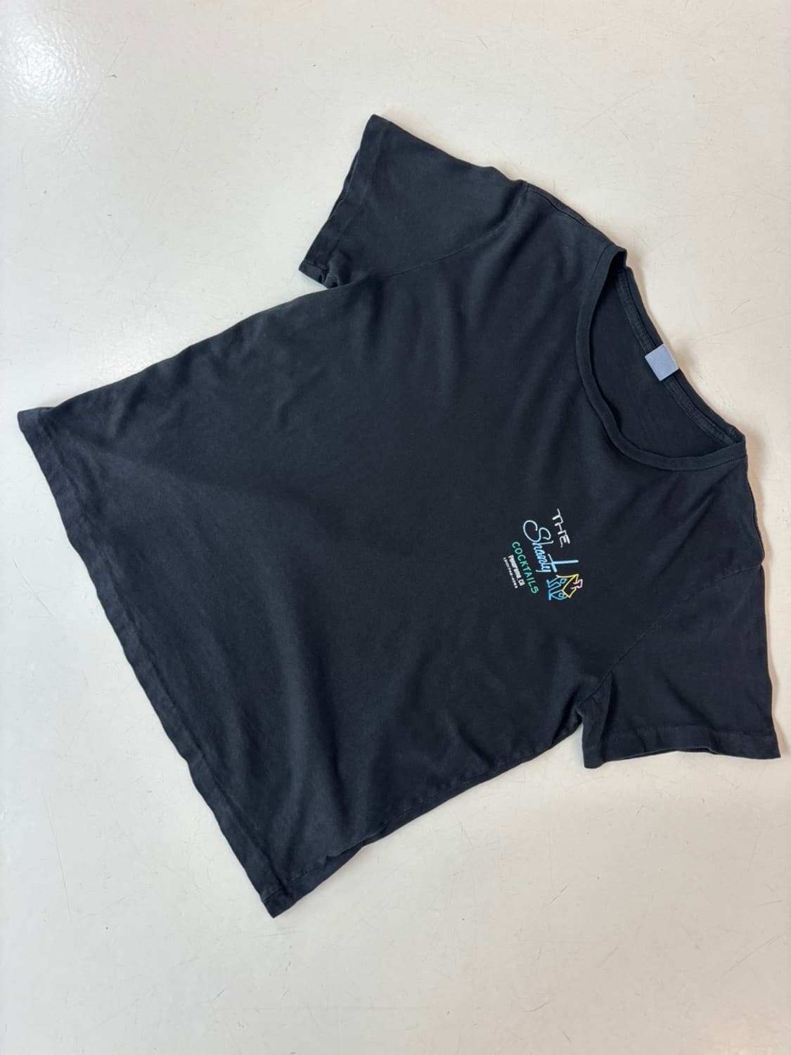 RE/DONE X Hanes Cropped T-shirt 상품이미지3