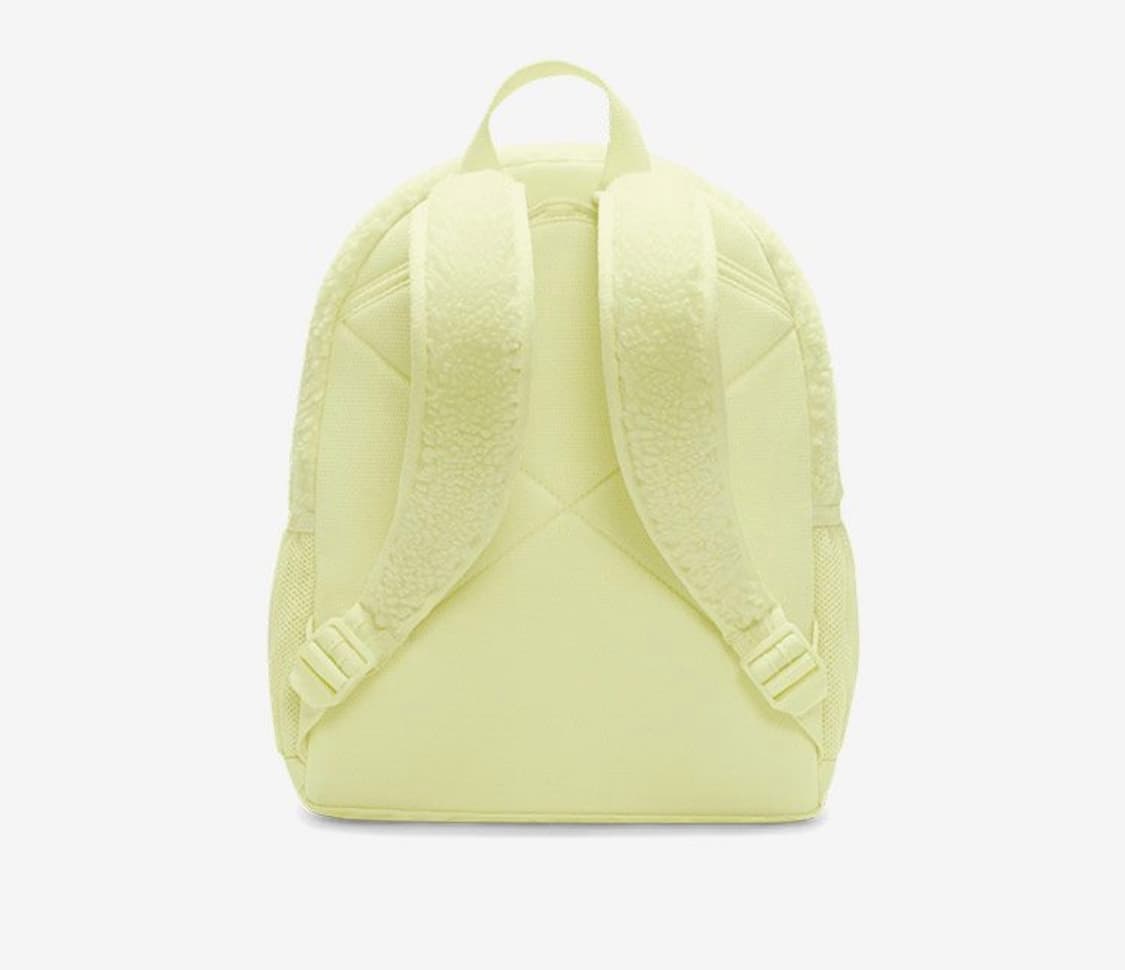 나이키 플리스 뽀글이 미니 백팩 레몬 연두색 운동가방 런치백 도시락가방 상품이미지3