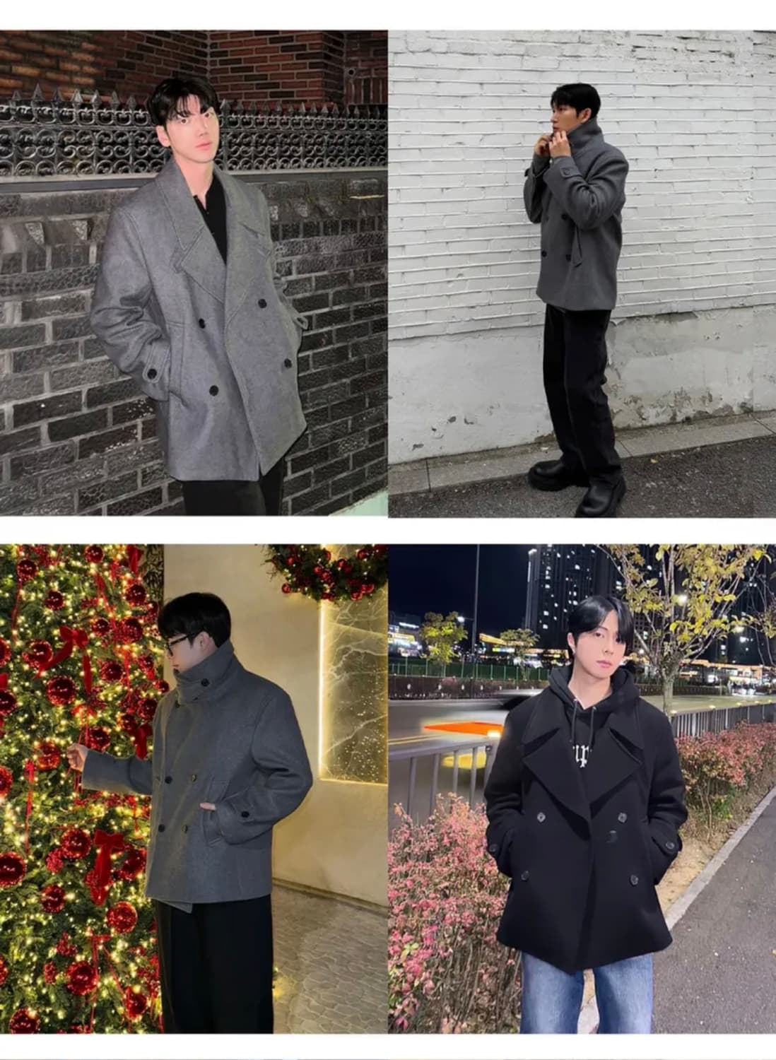 데꼬로소 더프 발마칸 울 하프코트  상품이미지1