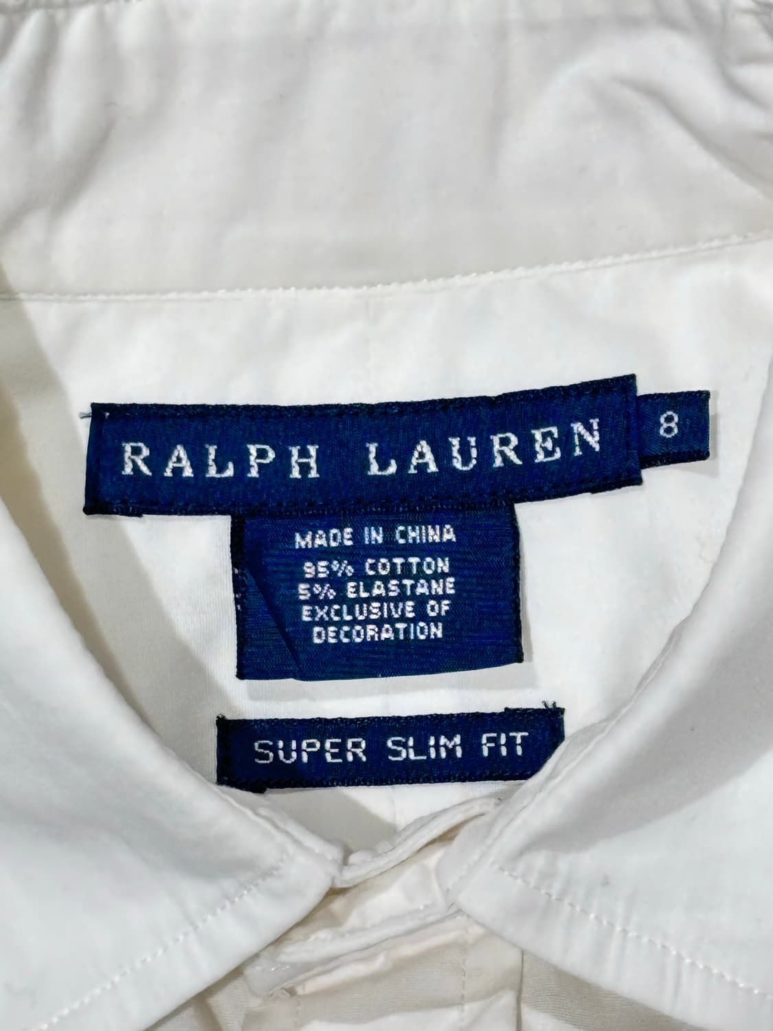 폴로랄프로렌 화이트 포니 셔츠 상품이미지6