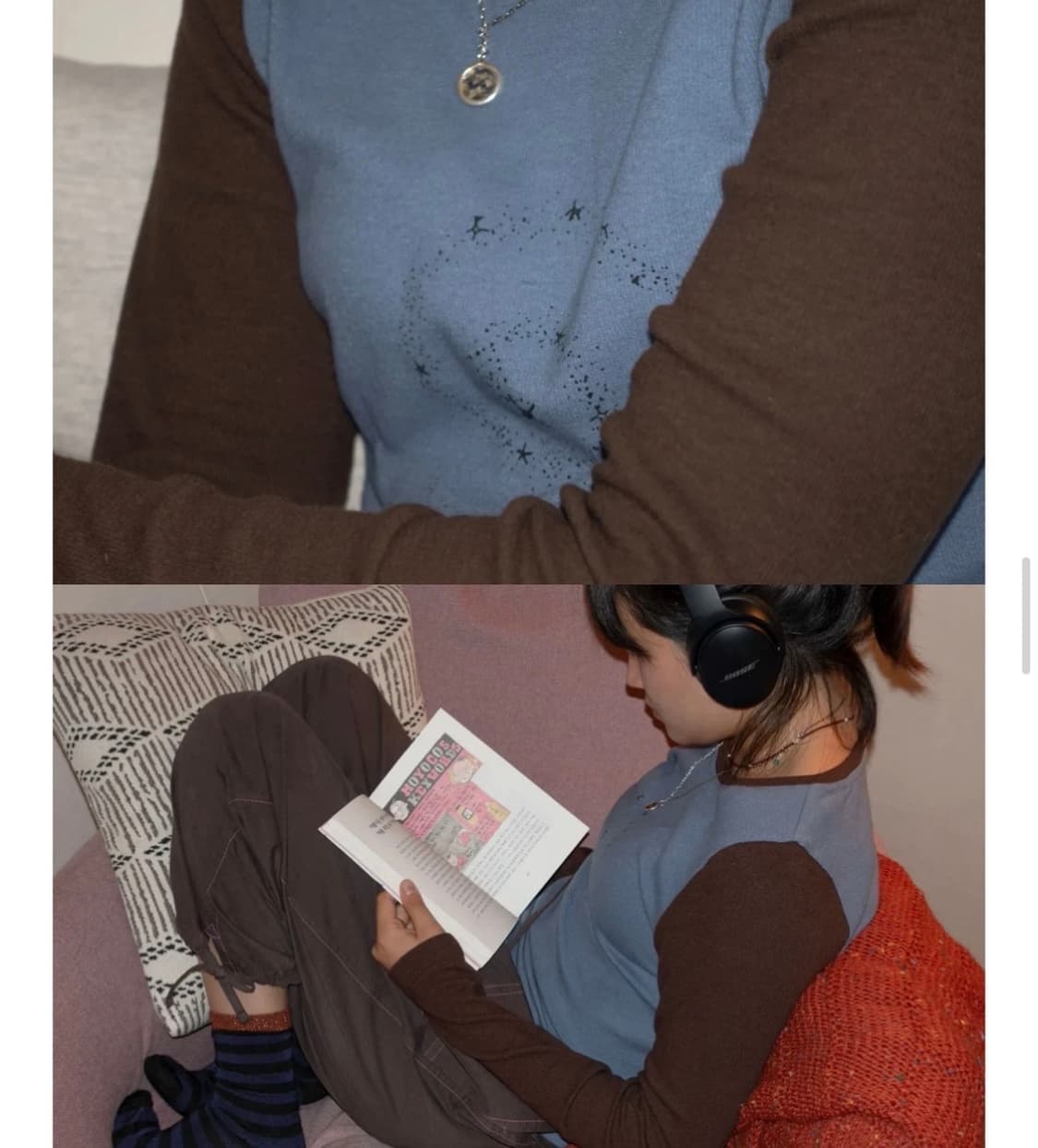 한아조 슬리브티 긴팔티셔츠 상품이미지2