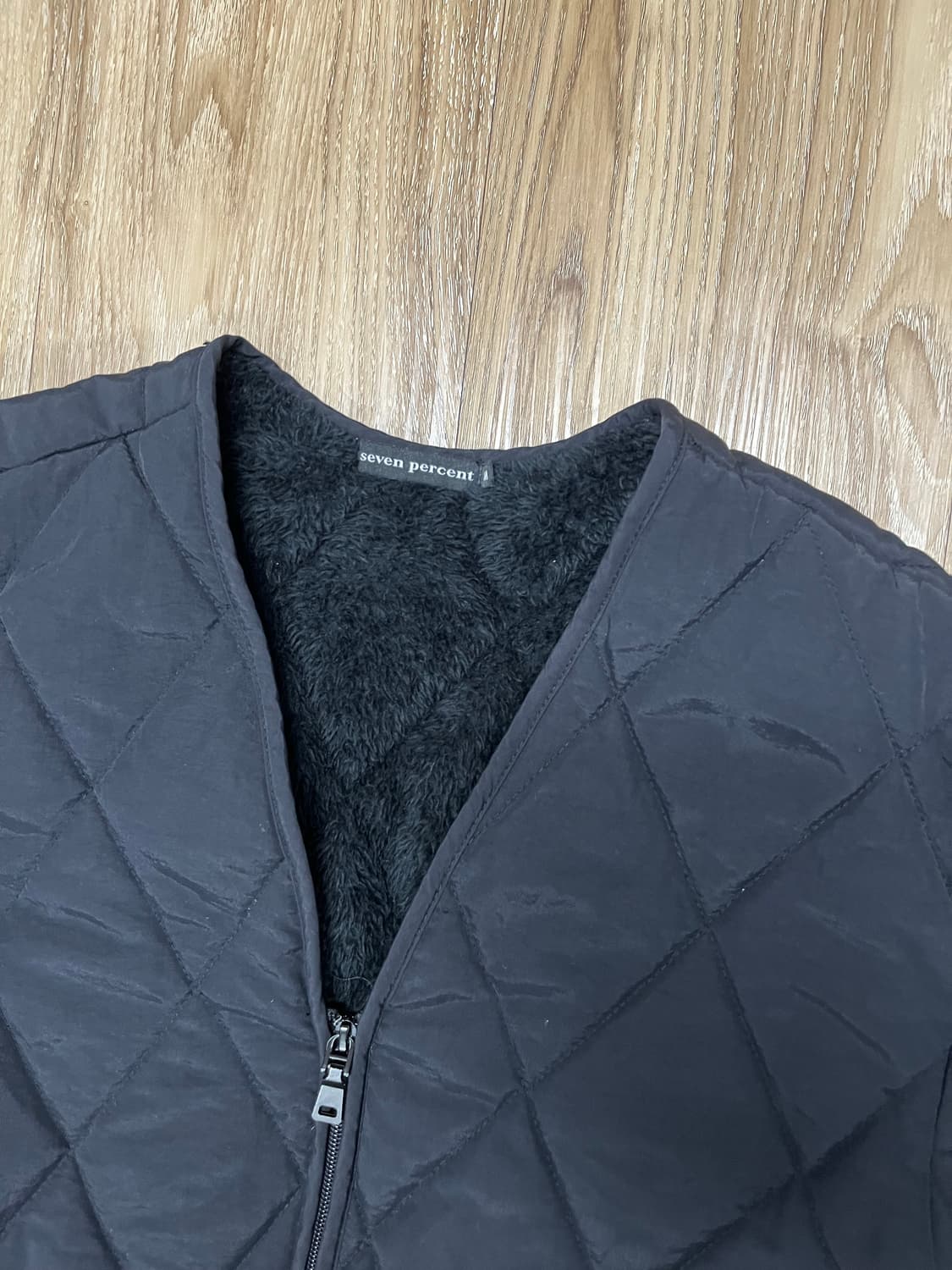 세븐퍼센트 쉐르파 퀄팅 자켓 M 상품이미지2