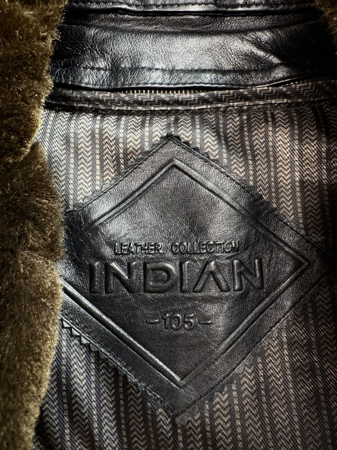 빈티지 아카이브 랜스킨 양가죽 봄버 자켓 3606 상품이미지3