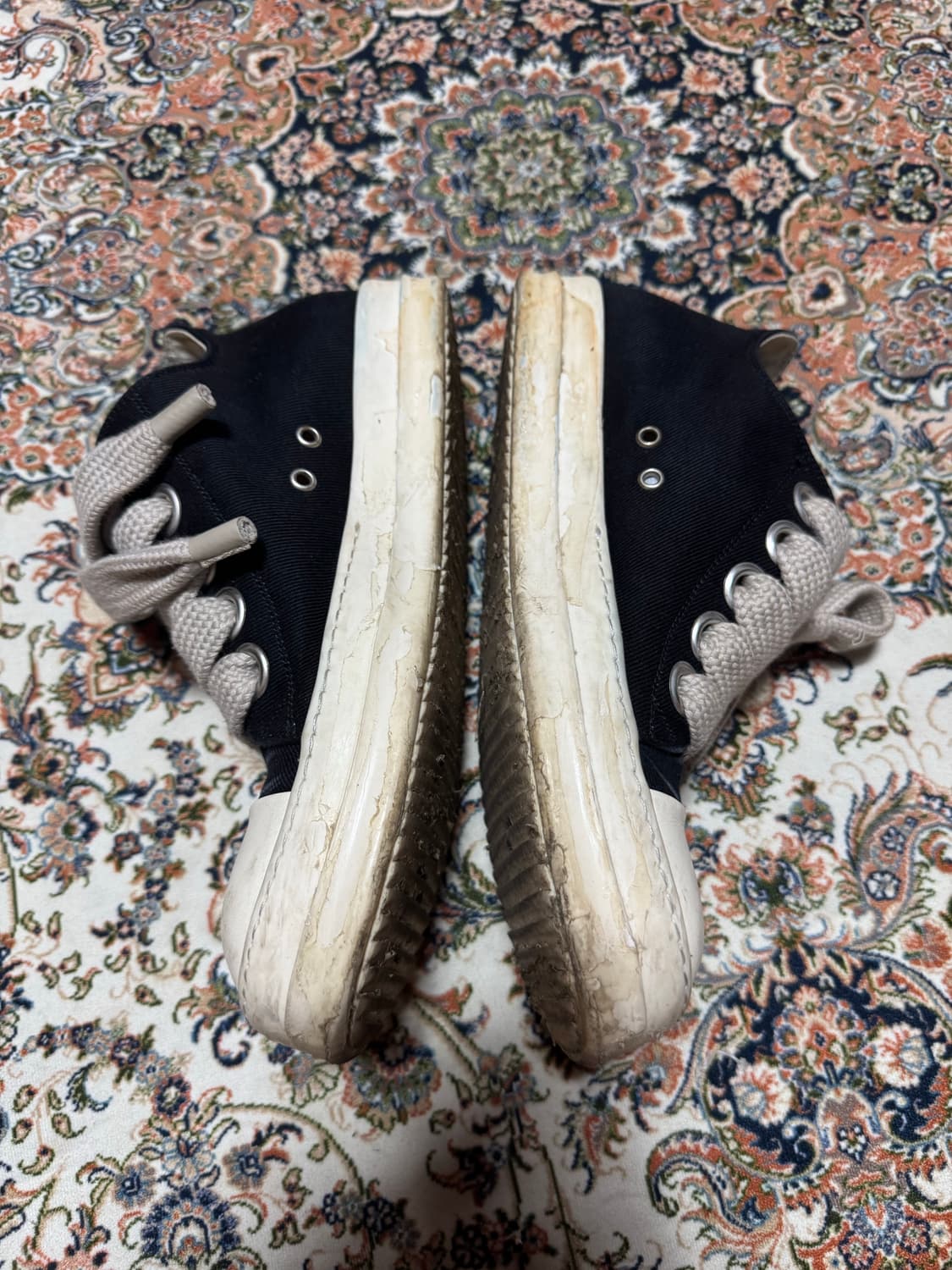 Rick Owens Jumbo lace Ramones 42.5 상품이미지3