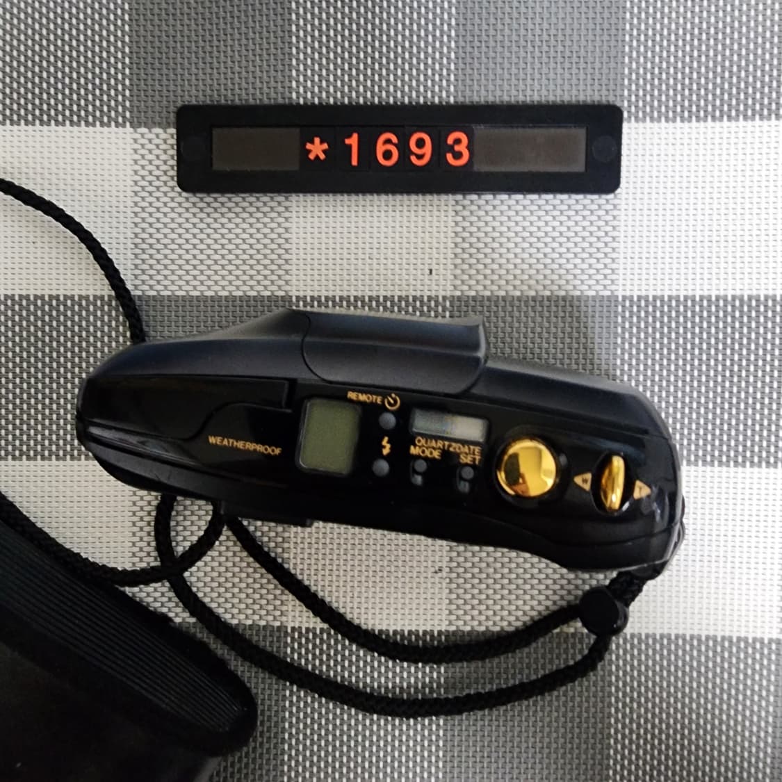 올림푸스 뮤 줌 디럭스 블랙바디 필름카메라 파우치포함 상품이미지3