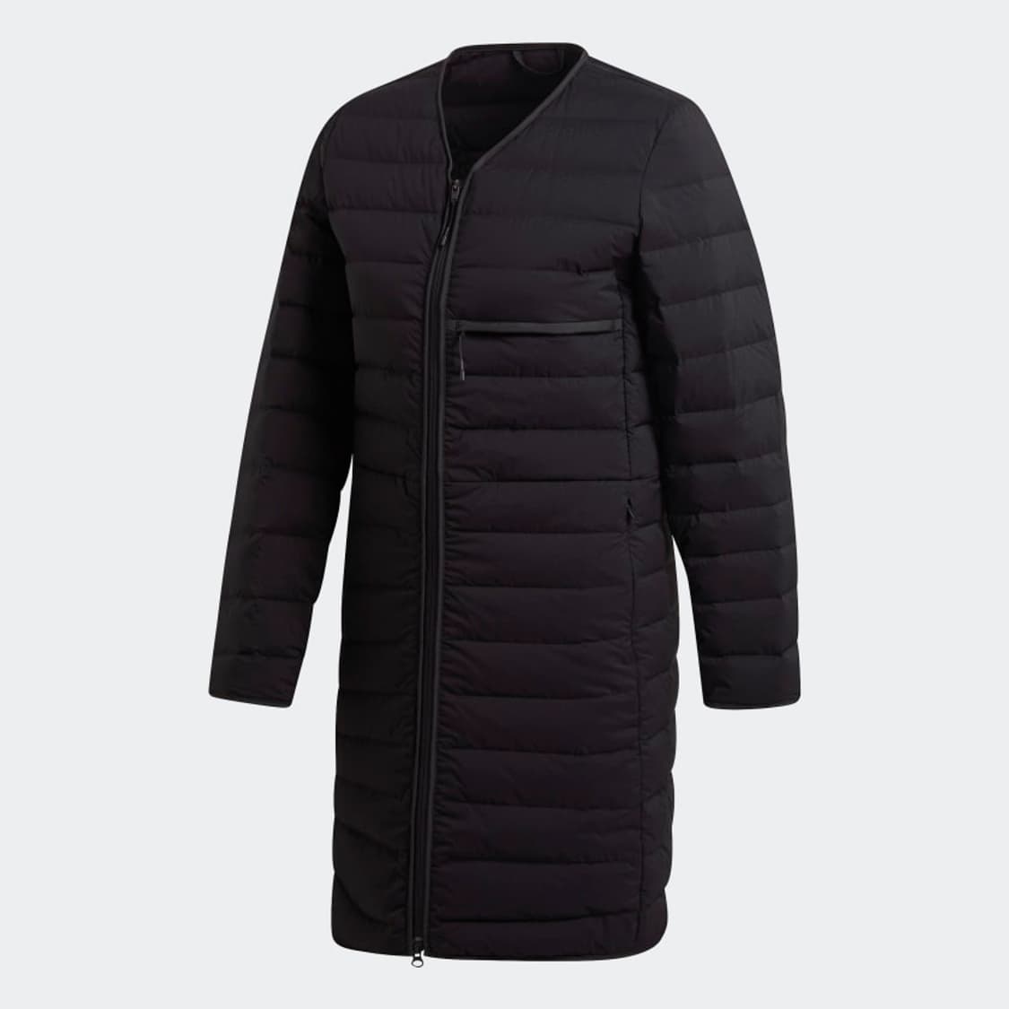 아디다스 요지야마모토 라이트 경량다운 롱패딩 코트 블랙 S 상품이미지2