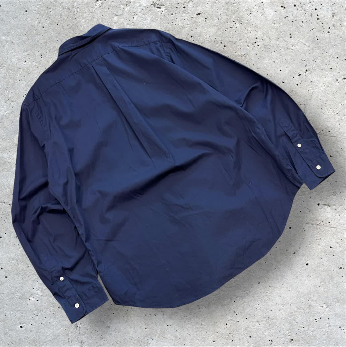 [XL] 폴로 랄프로렌 클래식핏 코튼 네이비 셔츠 C664 상품이미지2