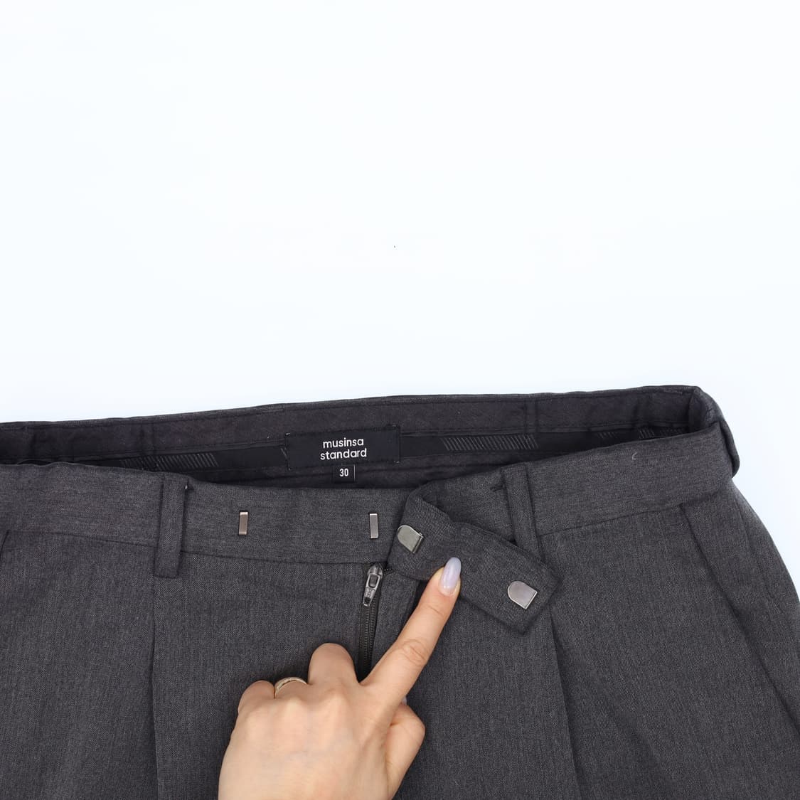 30 무신사스탠다드 슬랙스 바지 0326J 상품이미지2