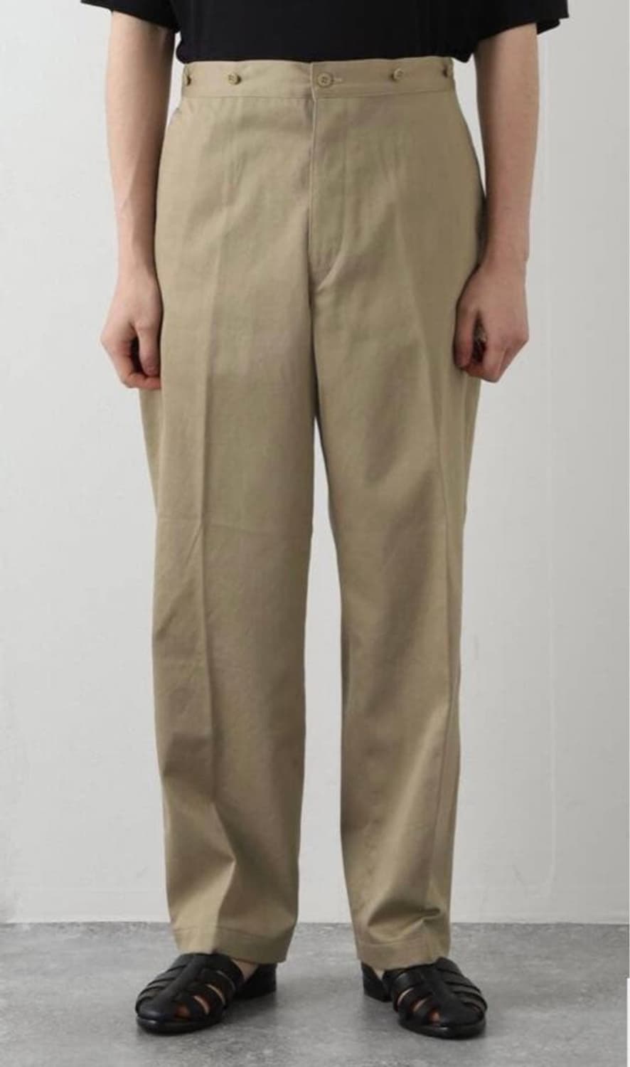 3) 22ss 코모리 코튼치노 오버 팬츠 상품이미지1