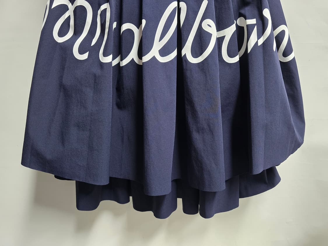 말본 골프 벨티드 우븐 플리츠 원피스 S 상품이미지5